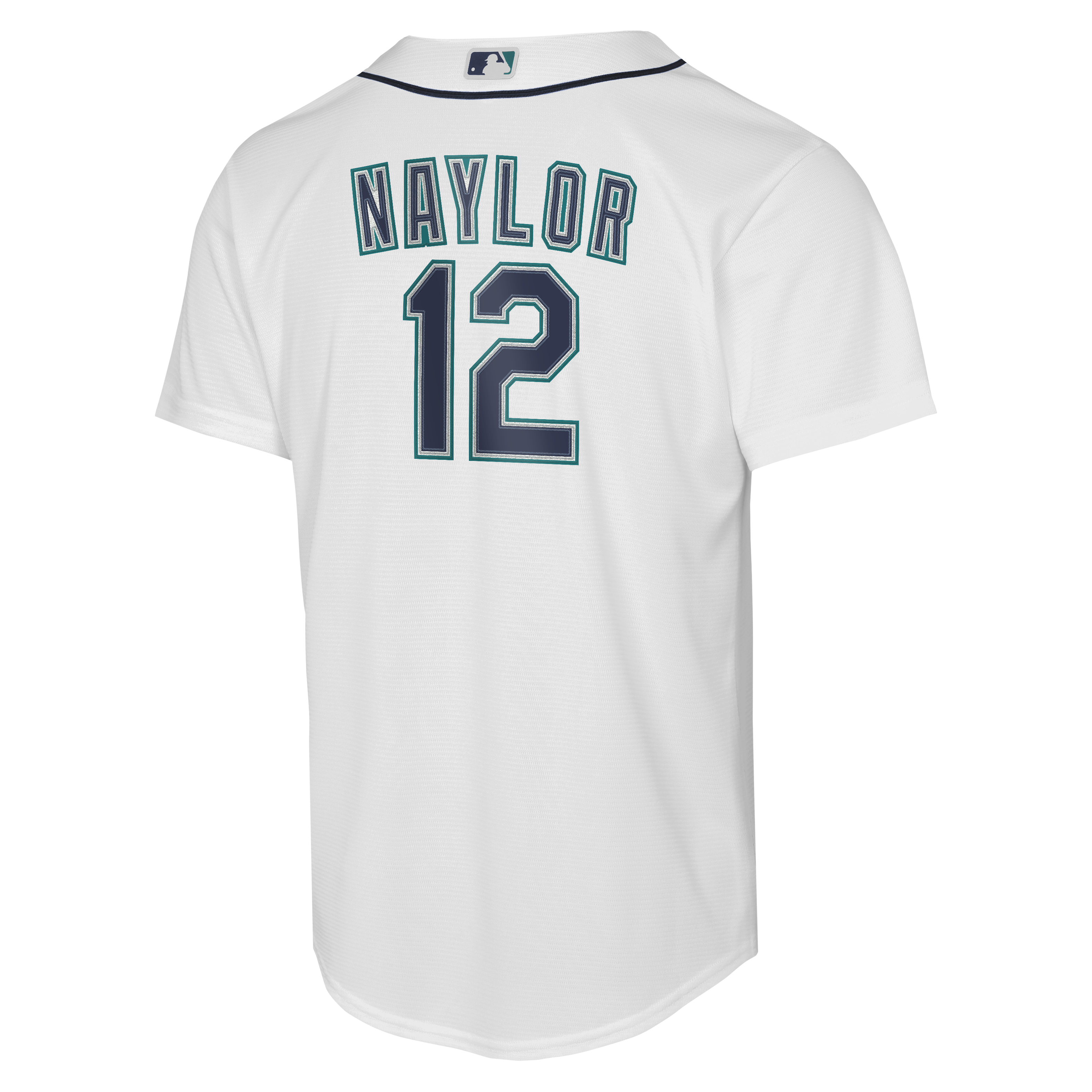 Josh Naylor Seattle Mariners Youth Home Baseline Jersey - White - Image 4