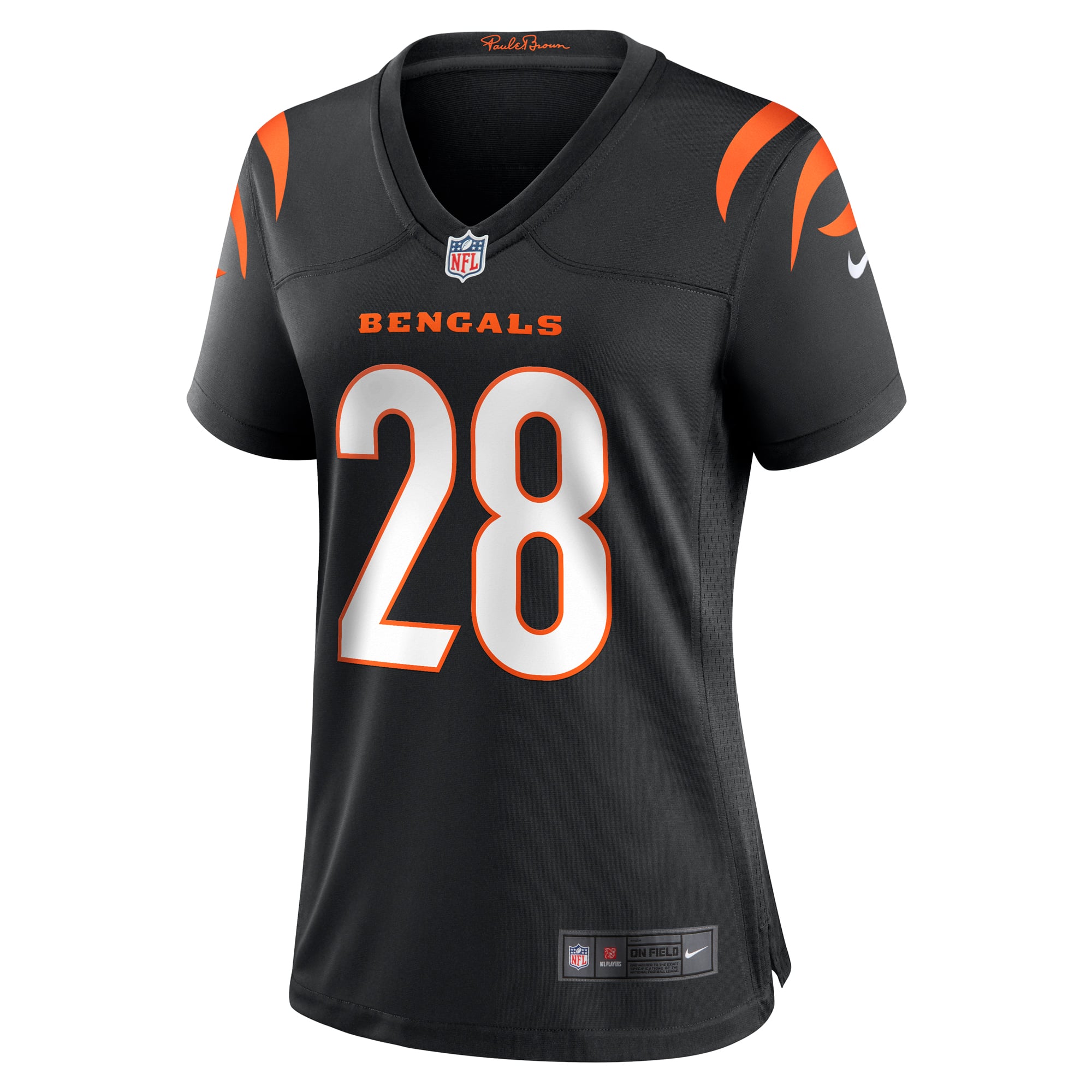 Josh Newton Cincinnati Bengals Women's Game Jersey - Black - Image 3