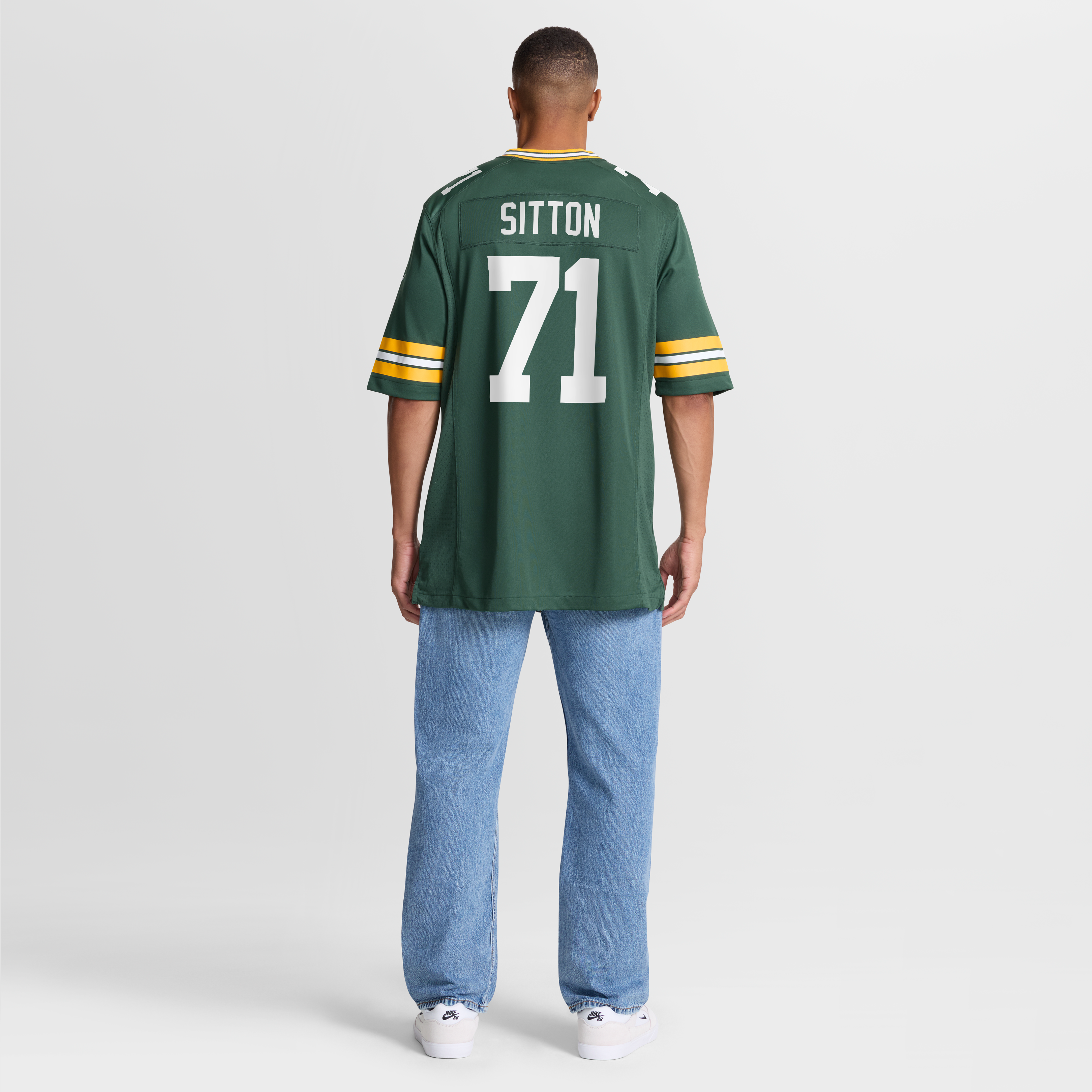 Josh Sitton Green Bay Packers Retired Game Jersey - Green - Image 9