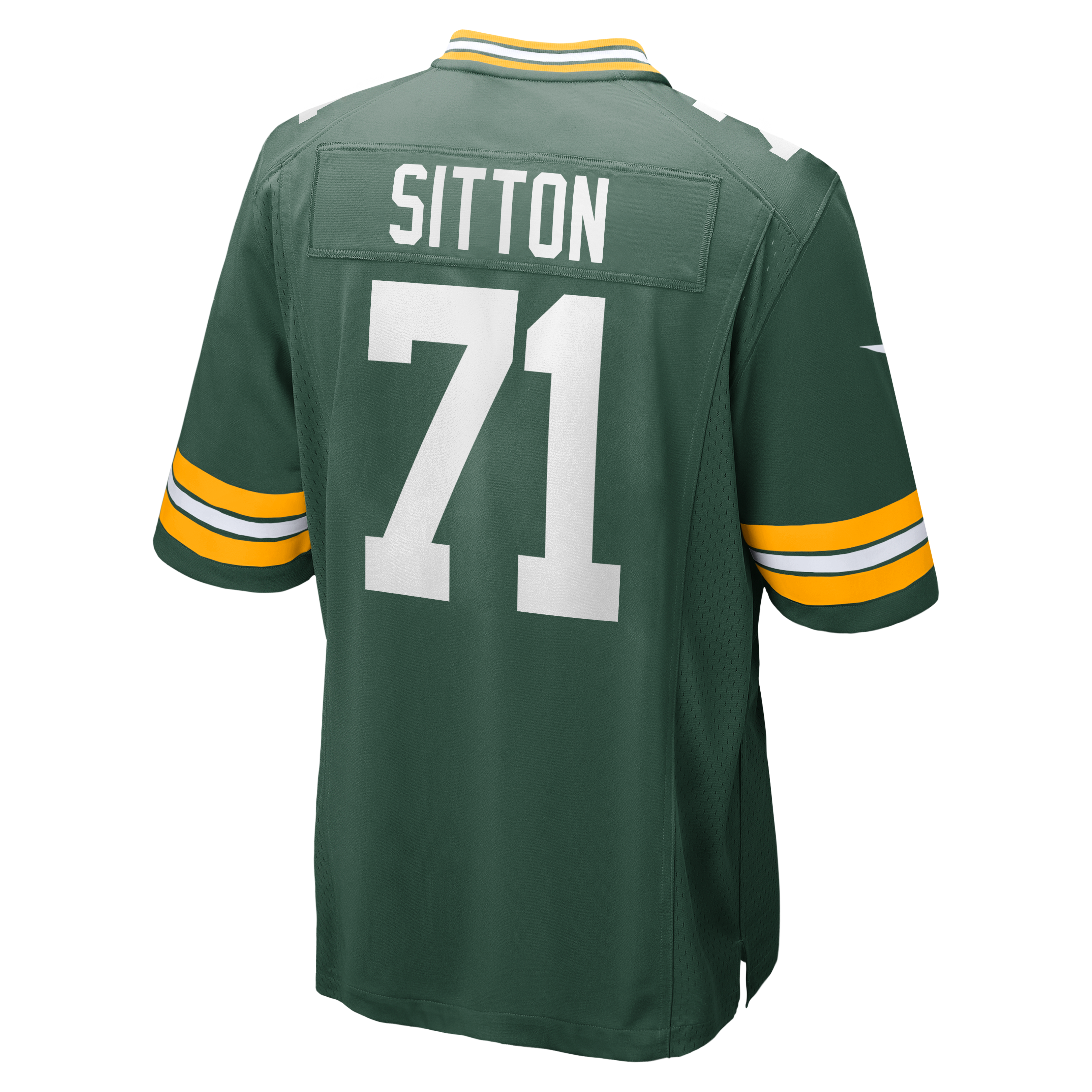 Josh Sitton Green Bay Packers Retired Game Jersey - Green - Image 4