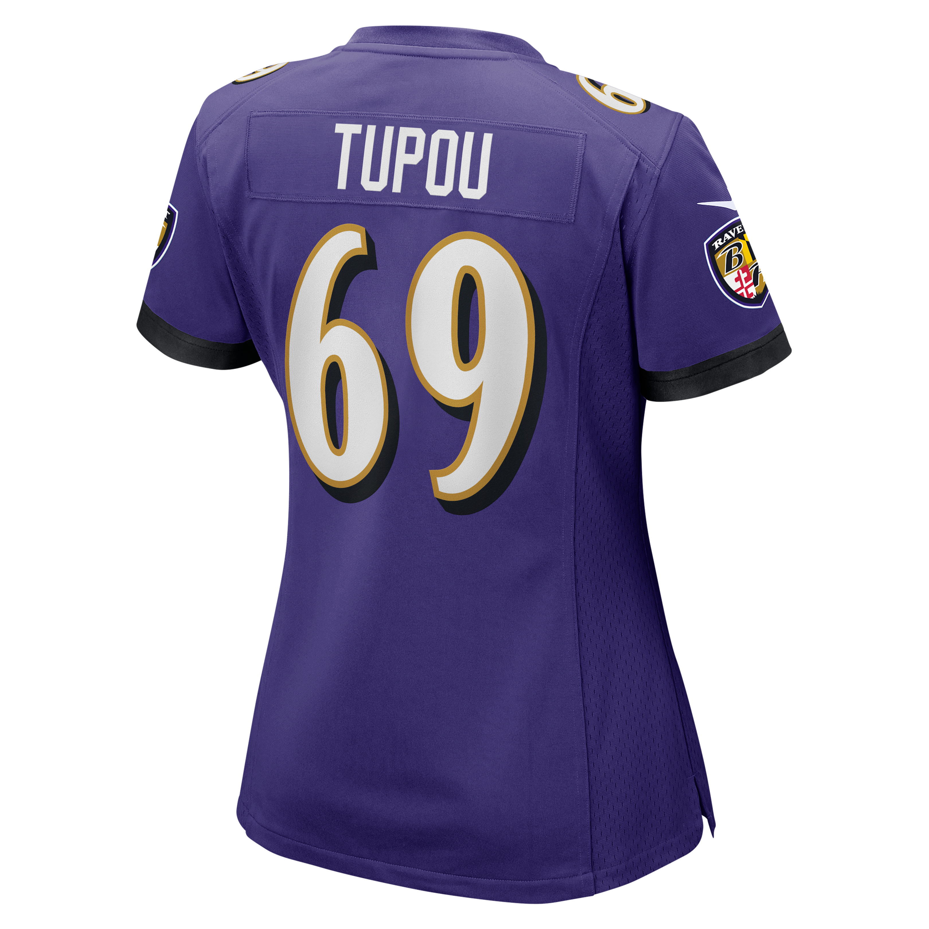 Josh Tupou Baltimore Ravens Women's Team Game Jersey - Purple - Image 4