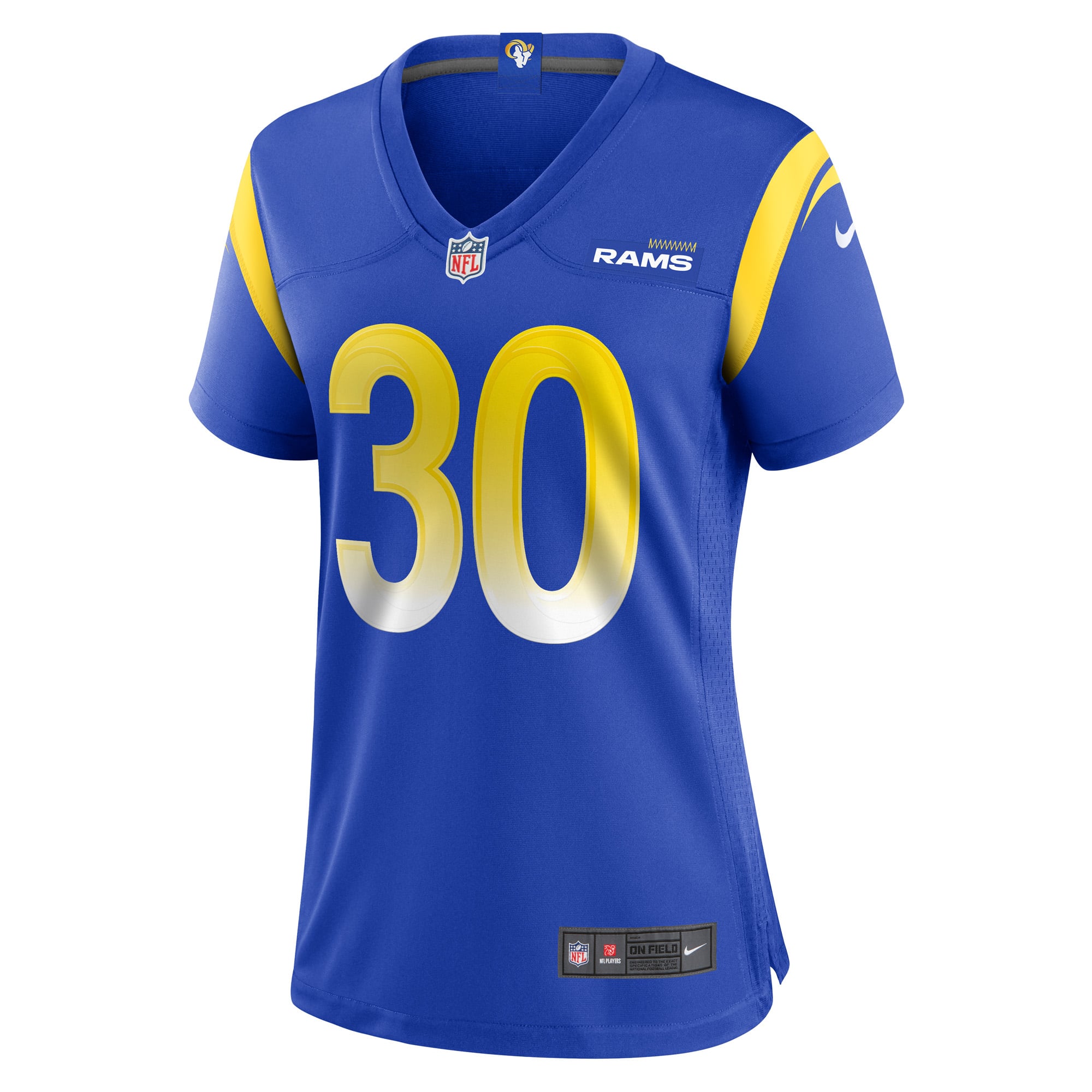 Josh Wallace Los Angeles Rams Women's Game Jersey - Royal - Image 3