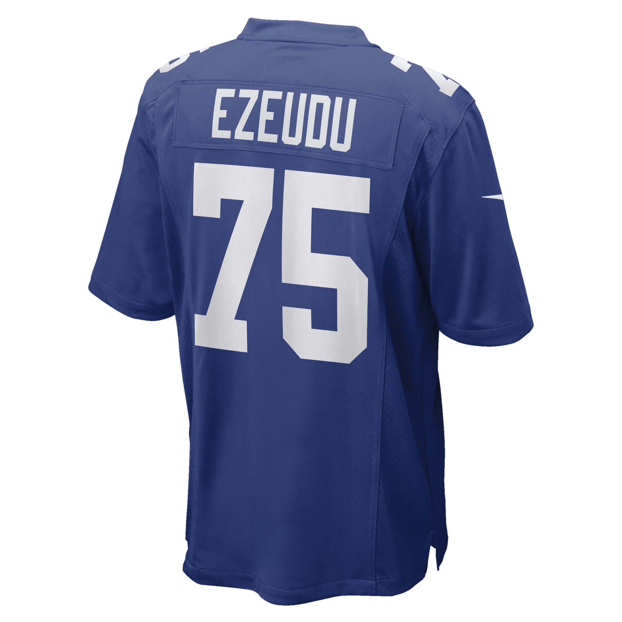 Joshua Ezeudu New York Giants Game Player Jersey - Royal - Image 4
