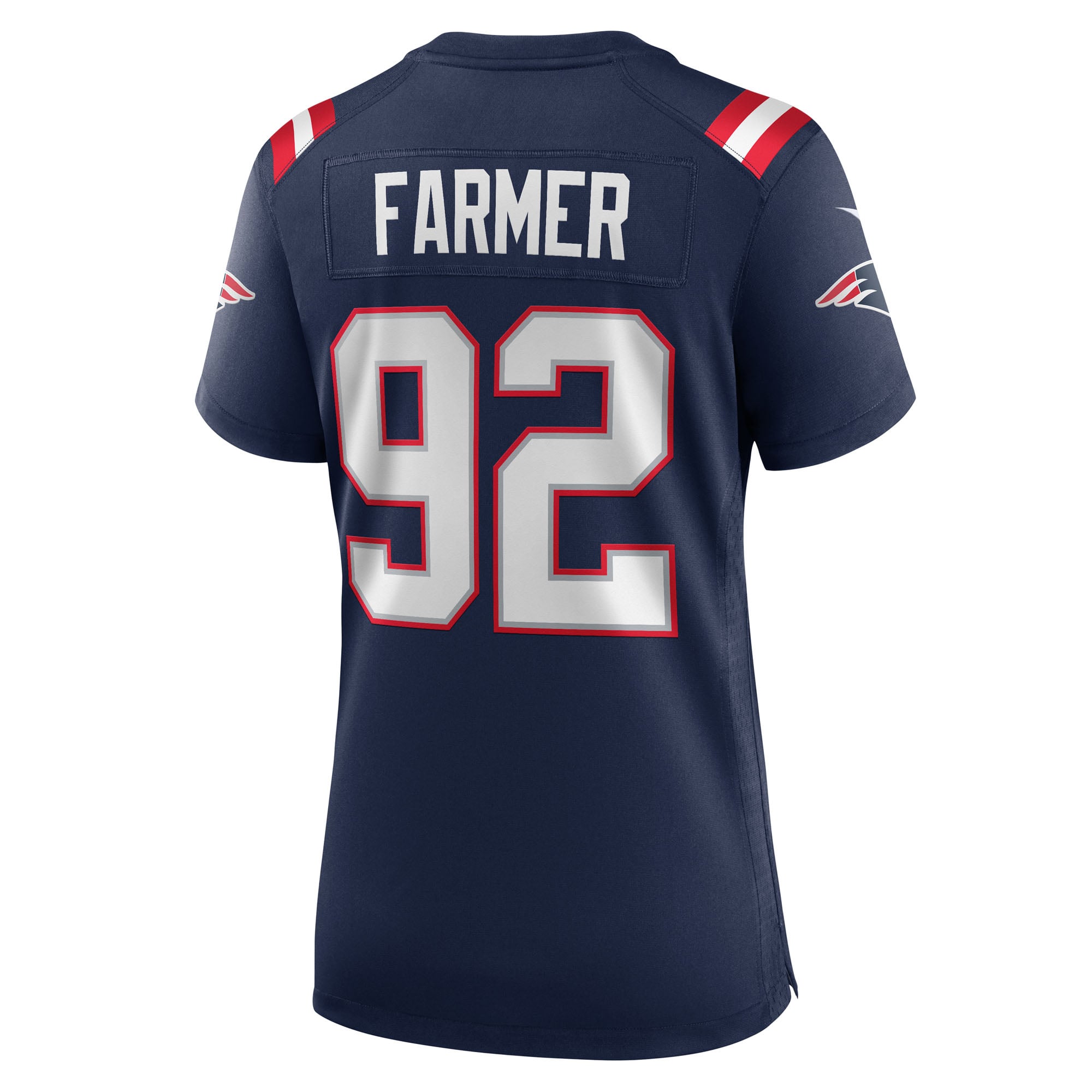 Joshua Farmer New England Patriots Women's Team Game Jersey - Navy - Image 4