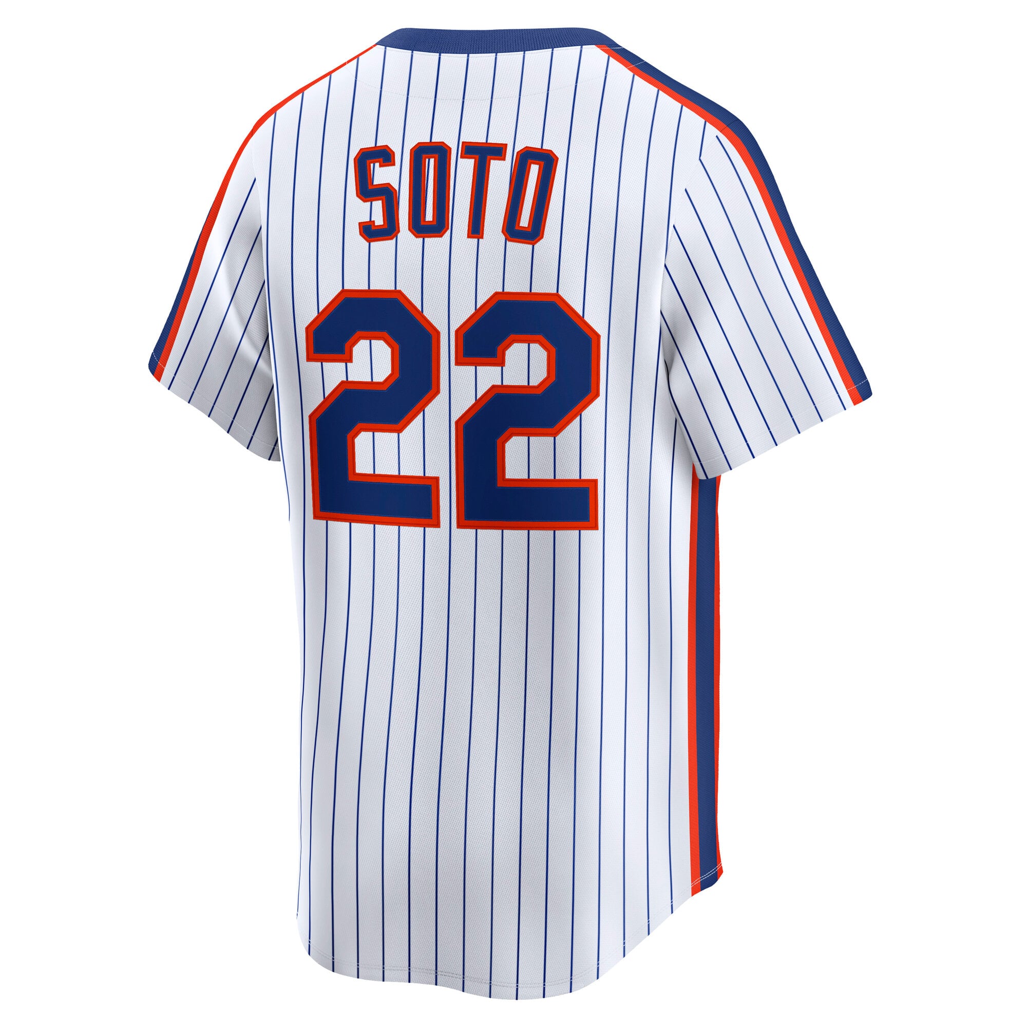 Juan Soto New York Mets Cooperstown Collection Limited 40th Anniversary Jersey - White - Image 4