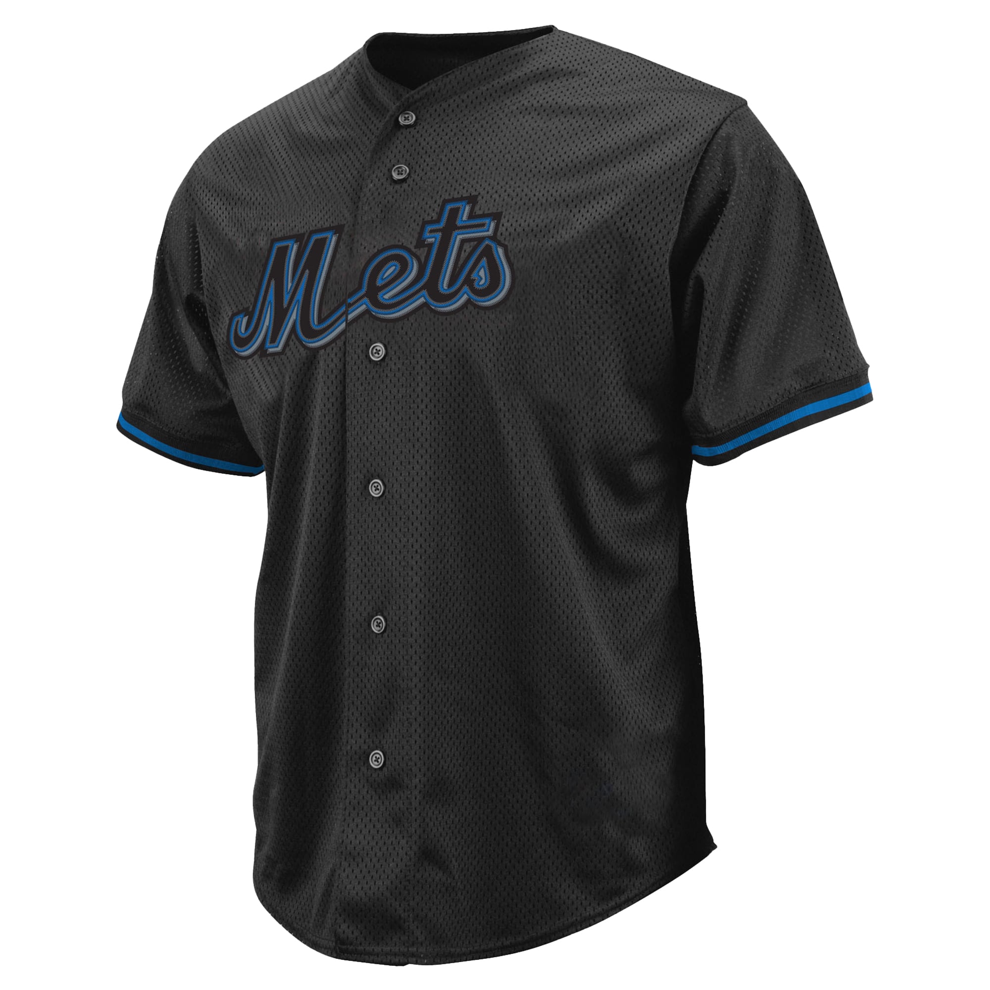 Juan Soto New York Mets Profile Big & Tall Pop Fashion Jersey - Black - Image 3