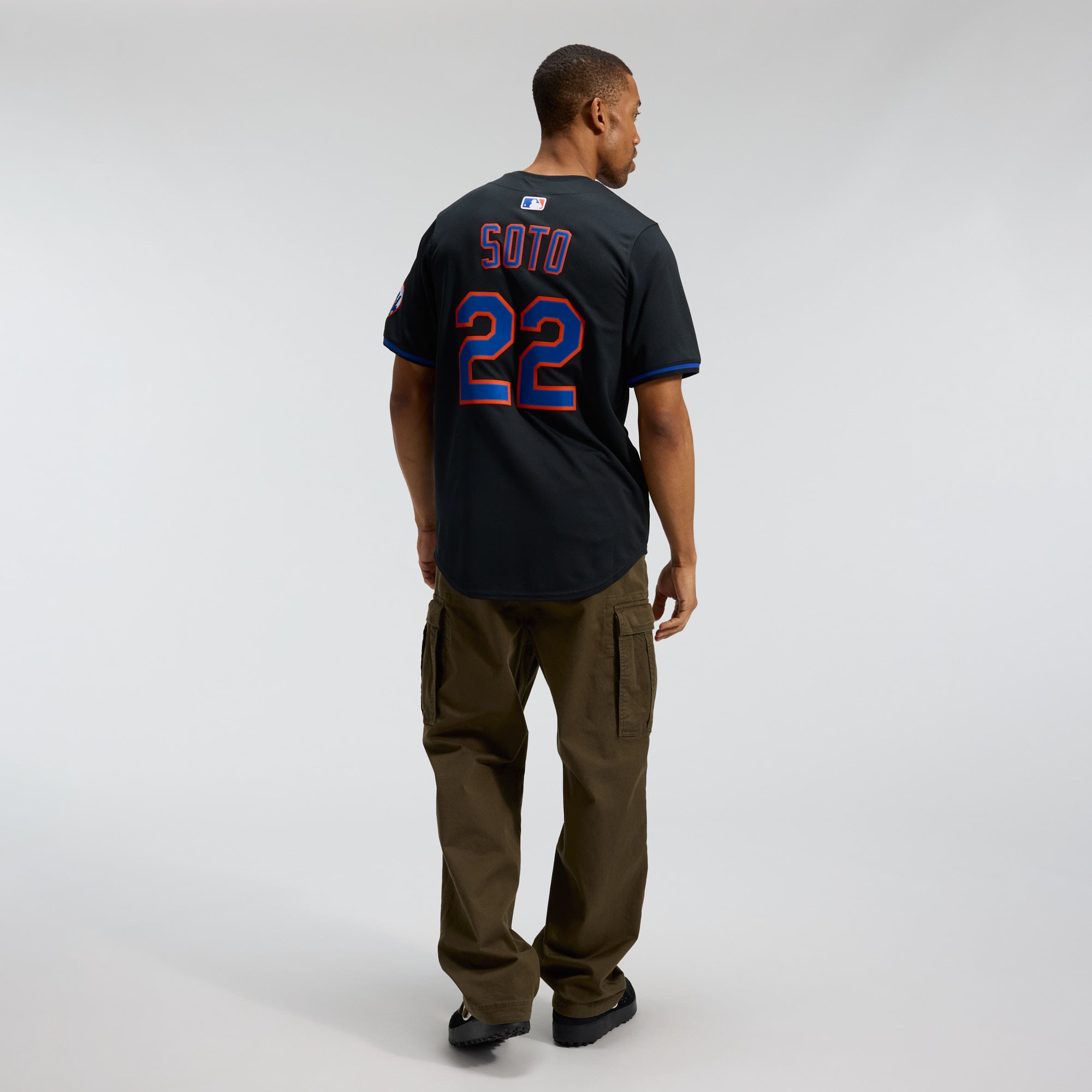 Juan Soto New York Mets Road Limited Player Jersey - Black - Image 7