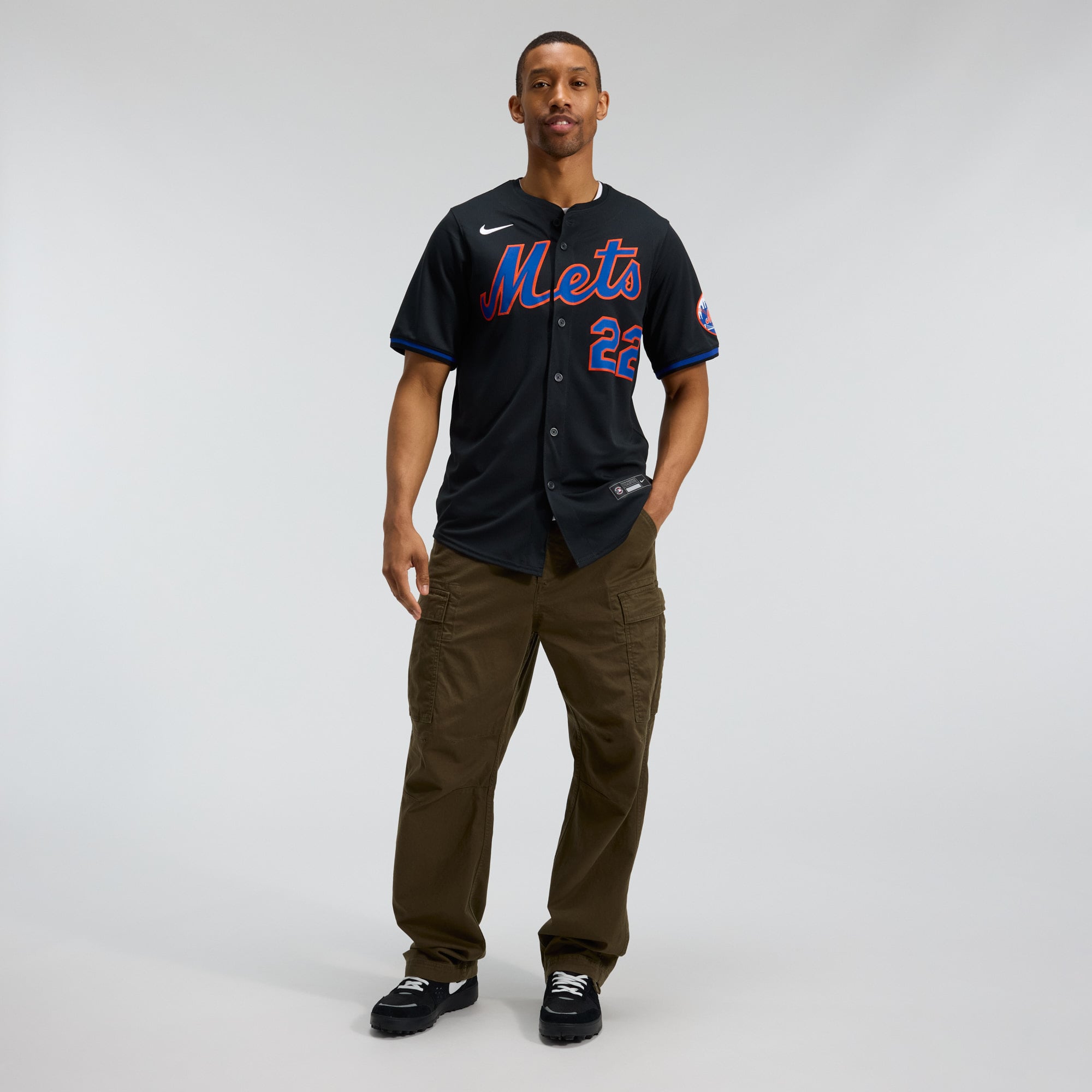 Juan Soto New York Mets Road Limited Player Jersey - Black - Image 6
