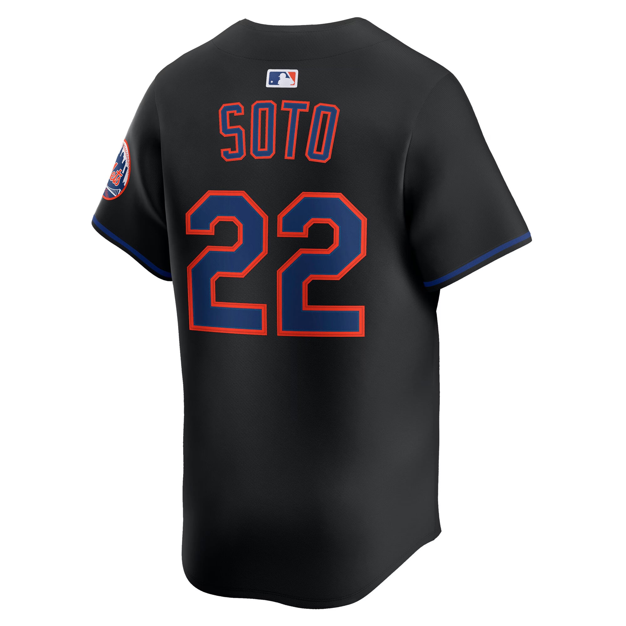 Juan Soto New York Mets Road Limited Player Jersey - Black - Image 9