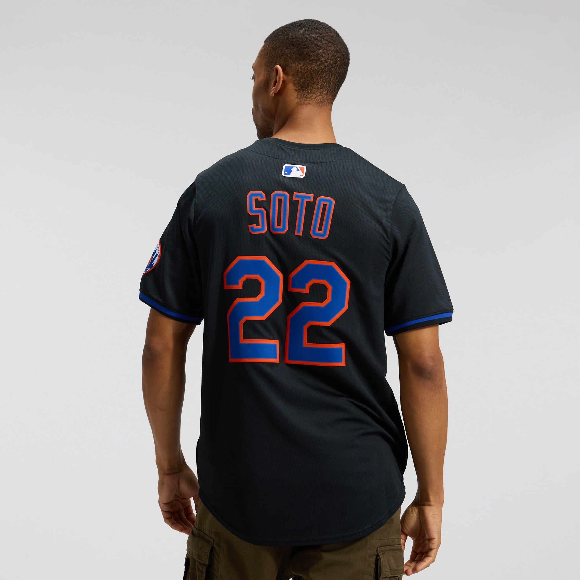 Juan Soto New York Mets Road Limited Player Jersey - Black - Image 5