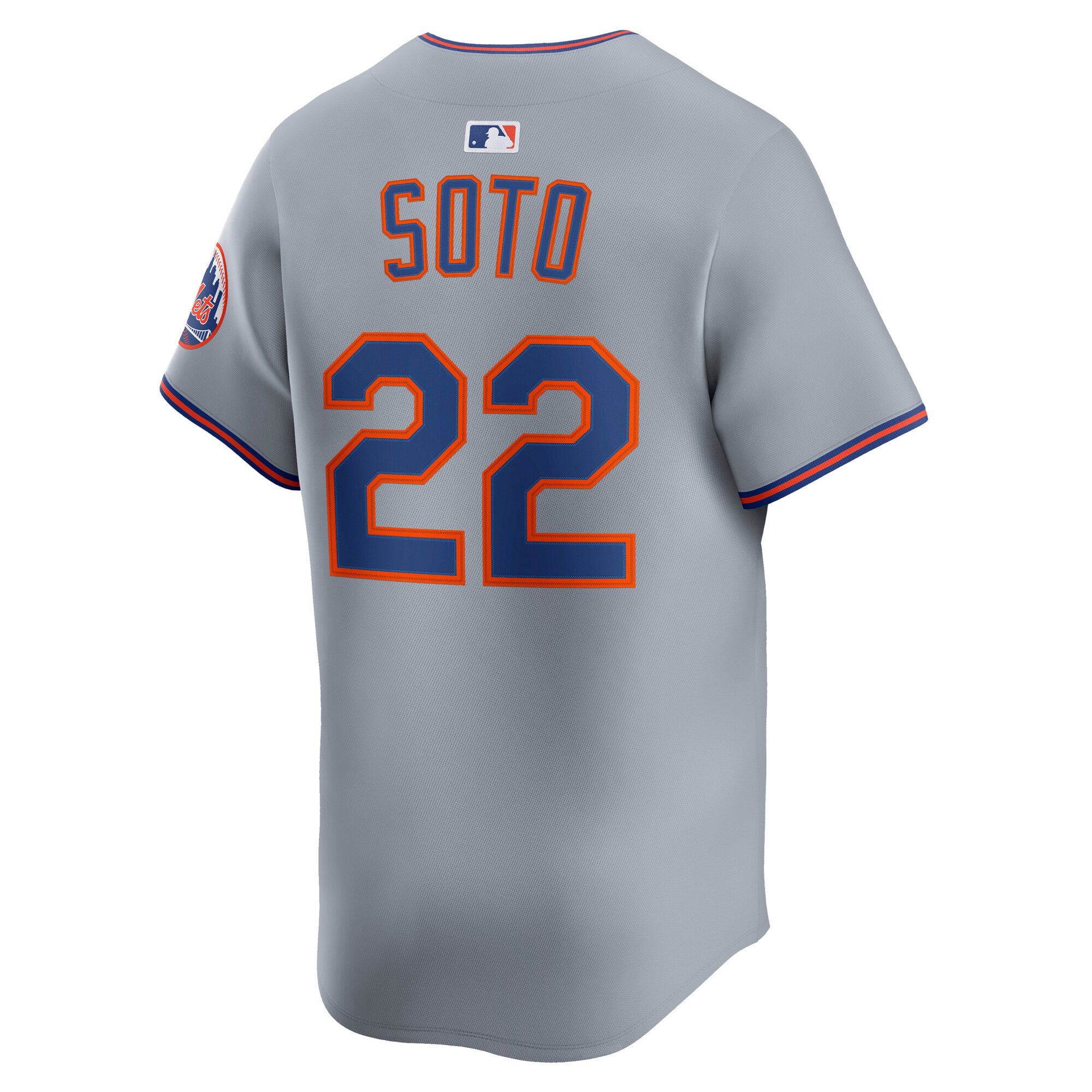 Juan Soto New York Mets Road Limited Player Jersey - Gray - Image 4