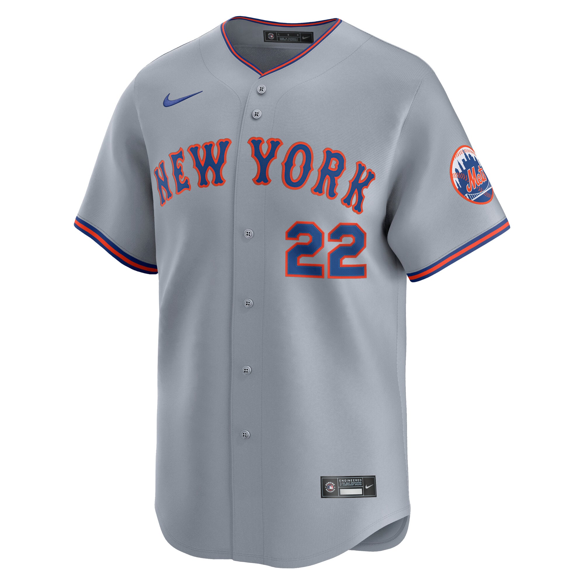 Juan Soto New York Mets Road Limited Player Jersey - Gray - Image 3