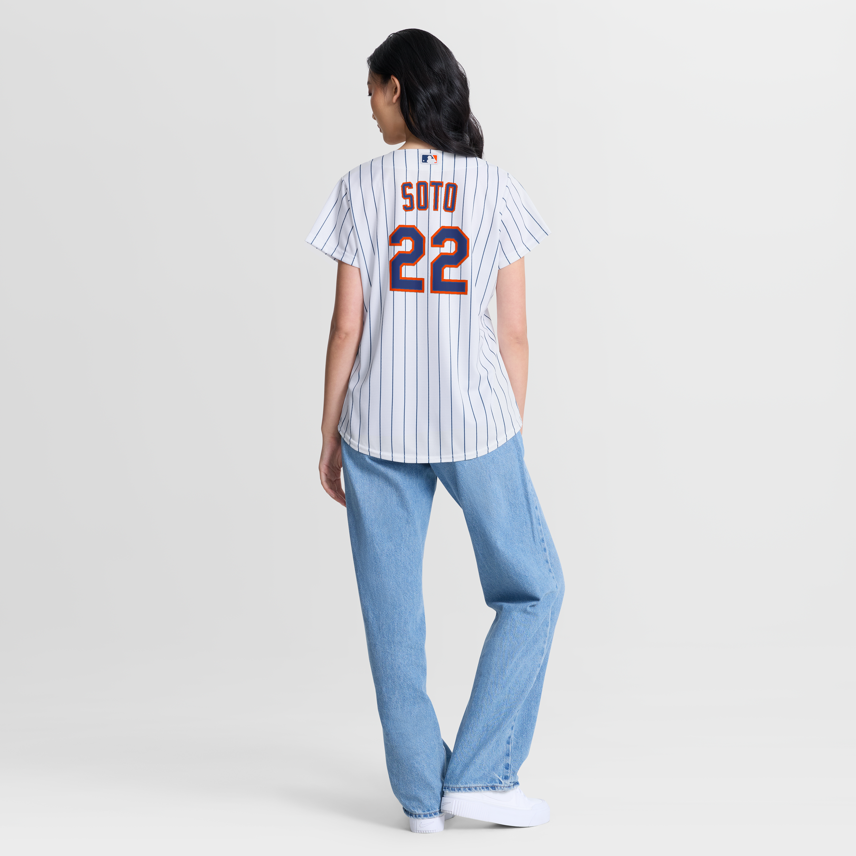 Juan Soto New York Mets Women's Alternate Jersey - White - Image 6