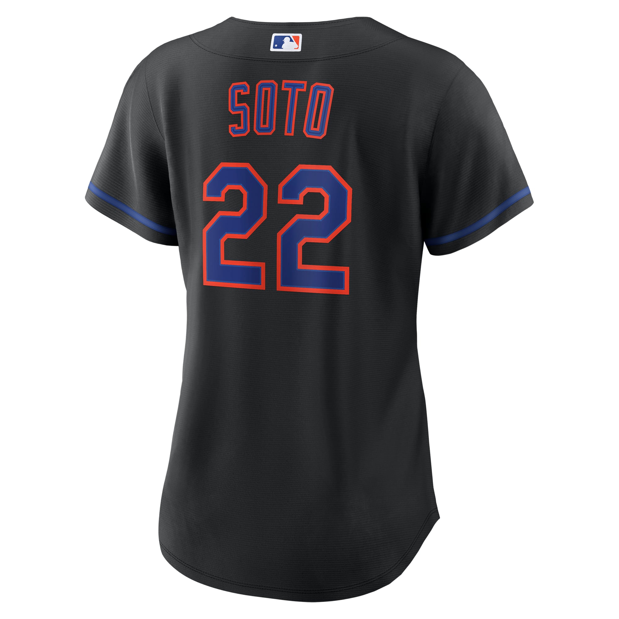Juan Soto New York Mets Women's Home Jersey - Black - Image 4