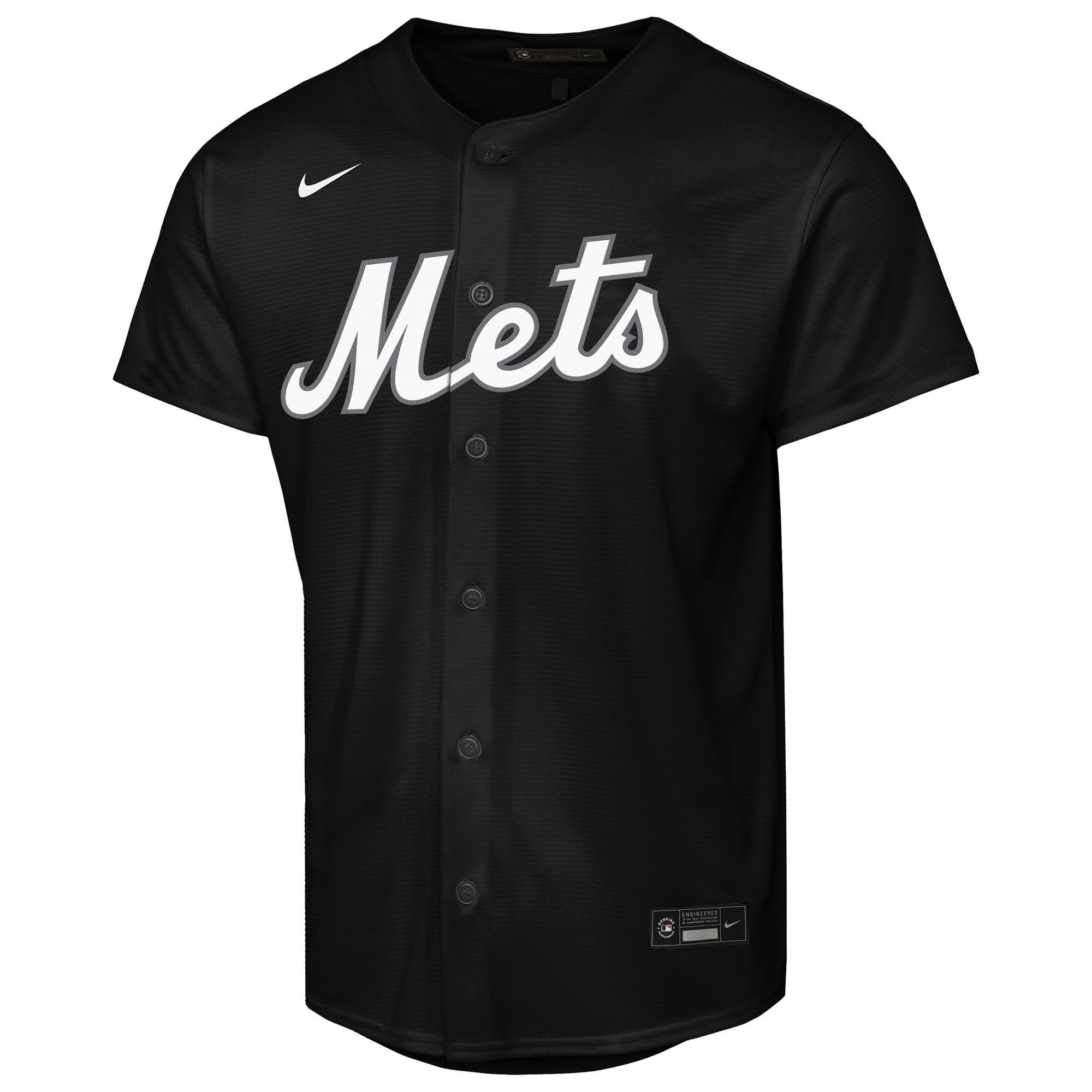 Juan Soto New York Mets Youth Fashion Jersey - Black - Image 3