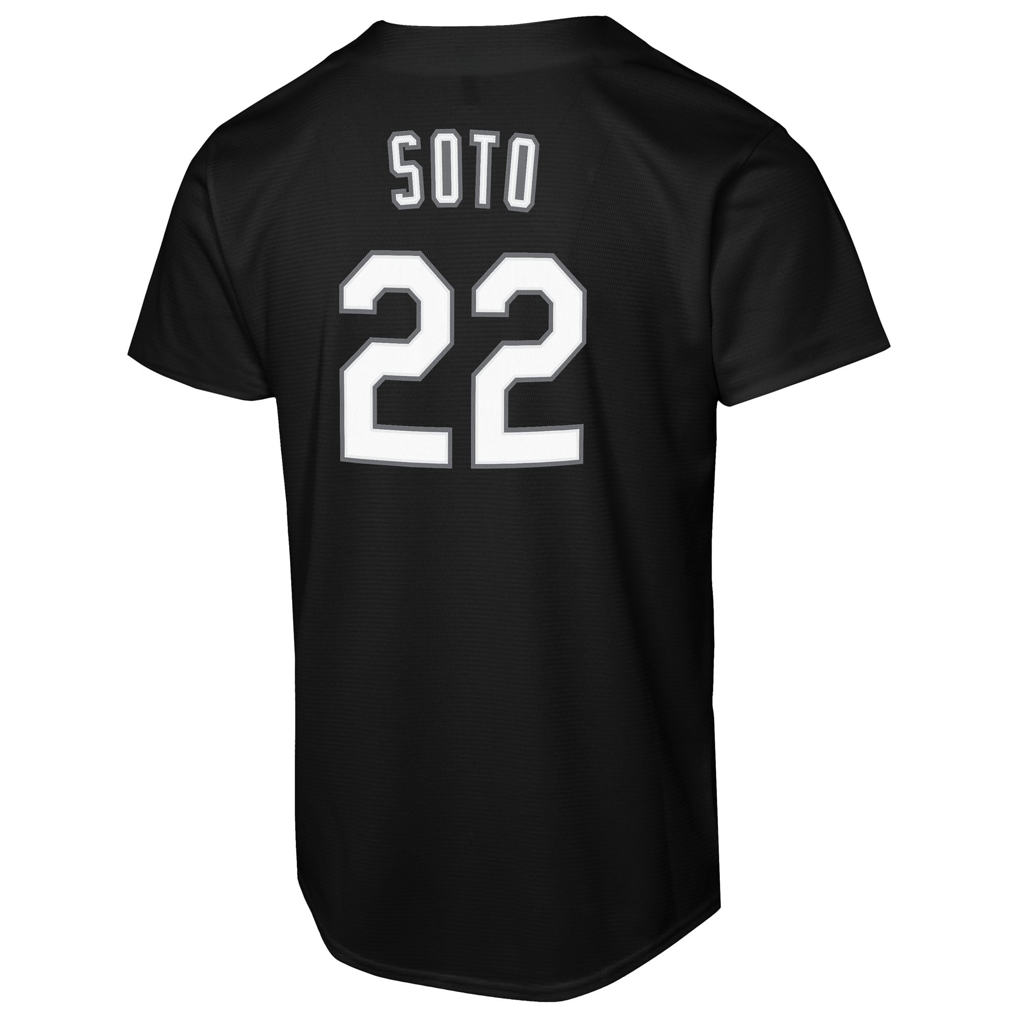 Juan Soto New York Mets Youth Fashion Jersey - Black - Image 4