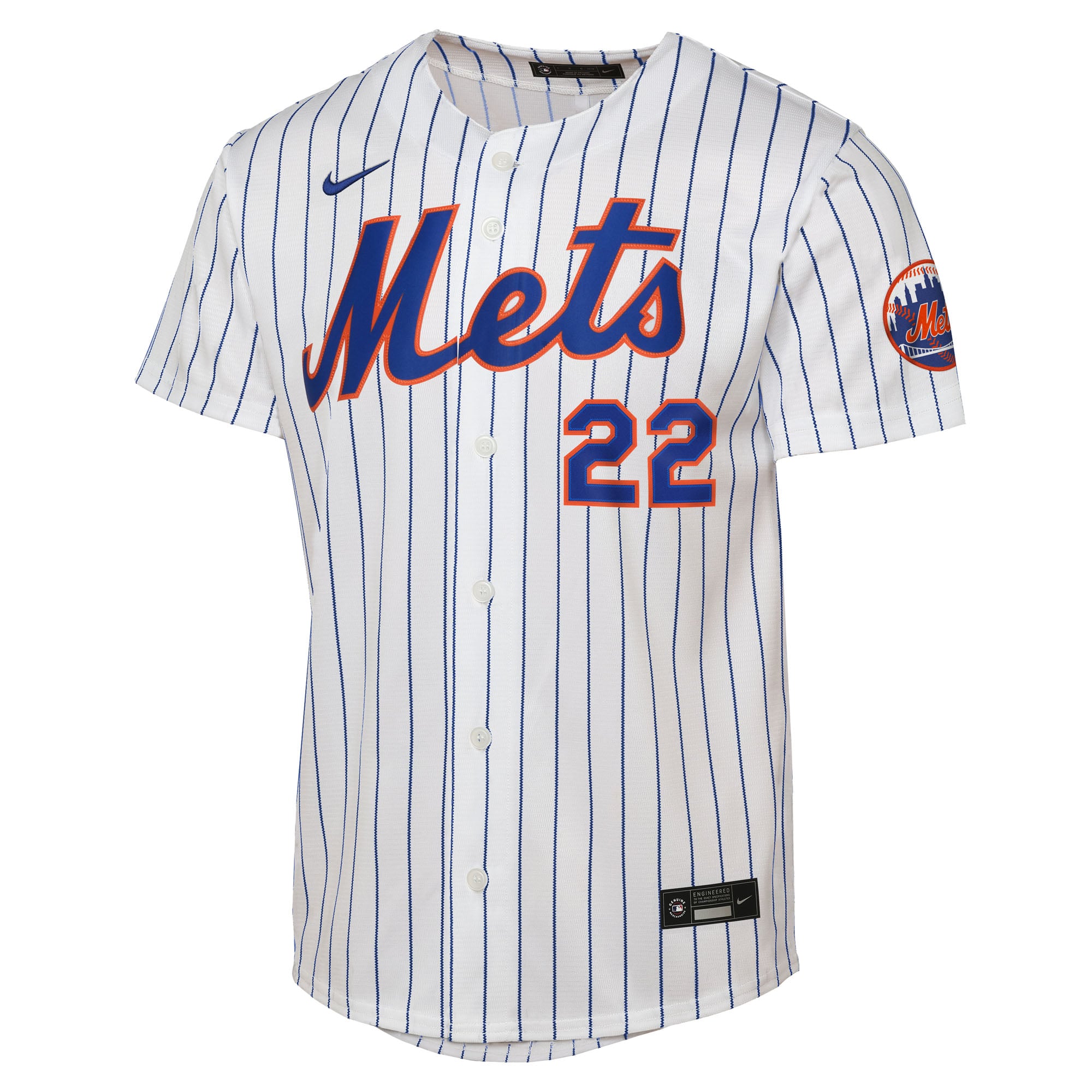 Juan Soto New York Mets Youth Home Stadium Player Jersey - White - Image 3