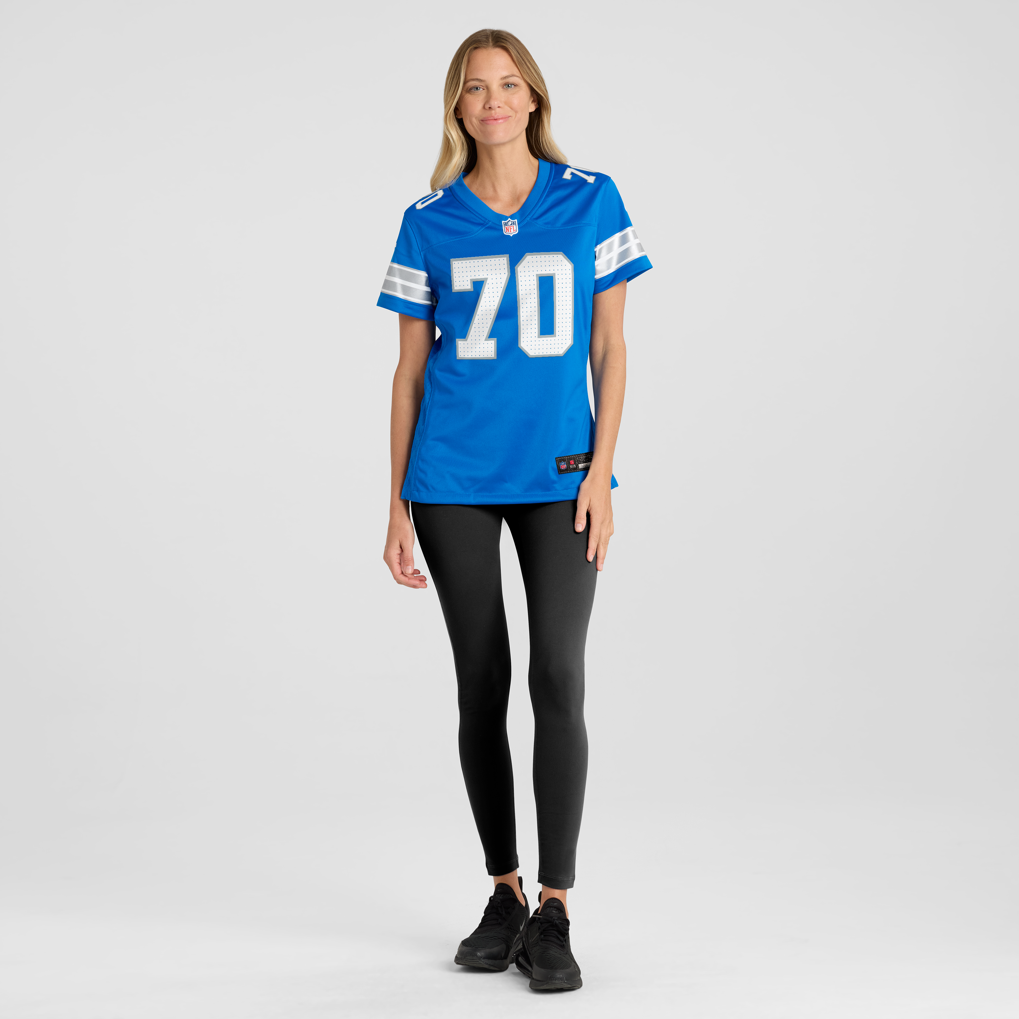 Juice Scruggs Detroit Lions Women's Team Game Jersey - Blue - Image 5