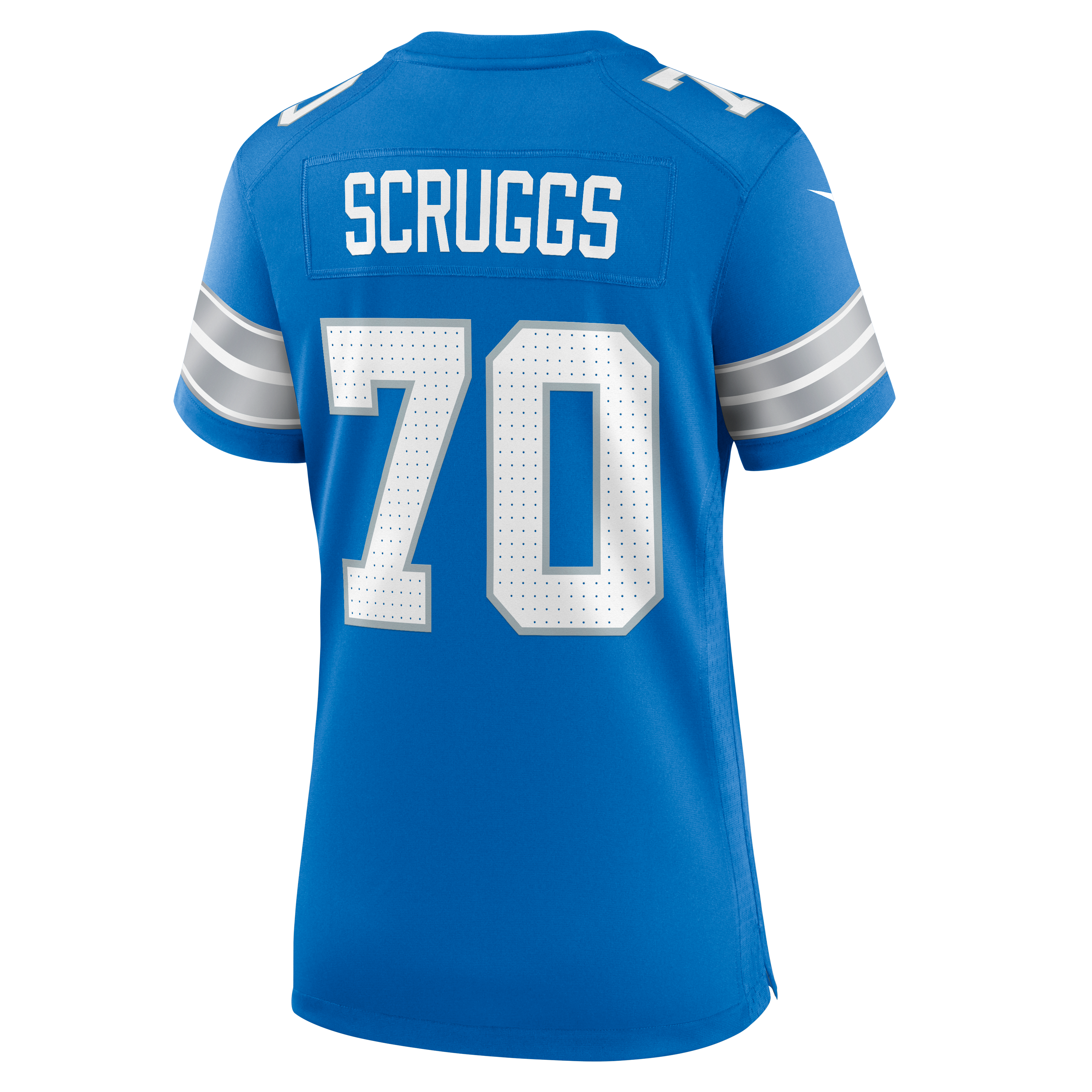 Juice Scruggs Detroit Lions Women's Team Game Jersey - Blue - Image 4