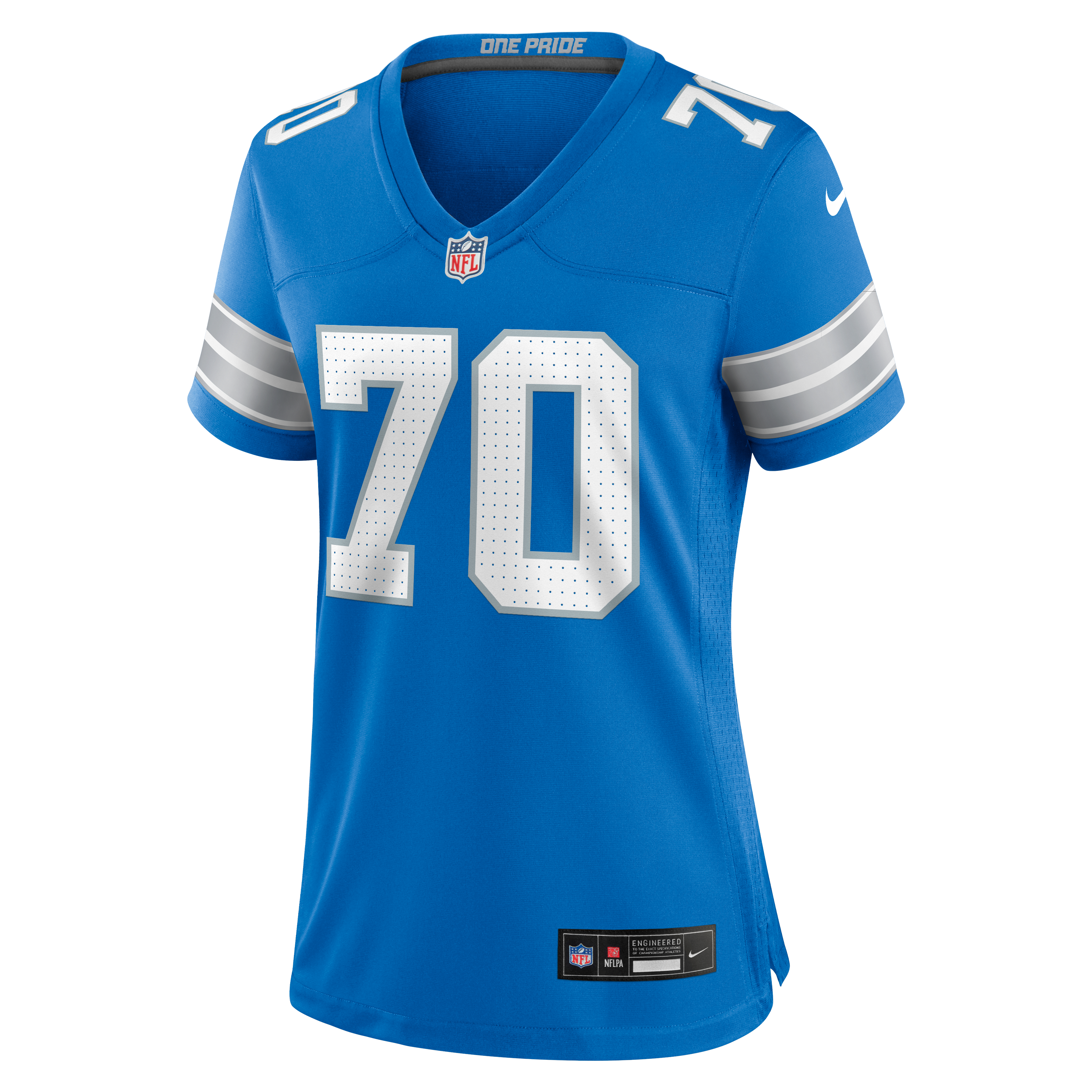 Juice Scruggs Detroit Lions Women's Team Game Jersey - Blue - Image 3