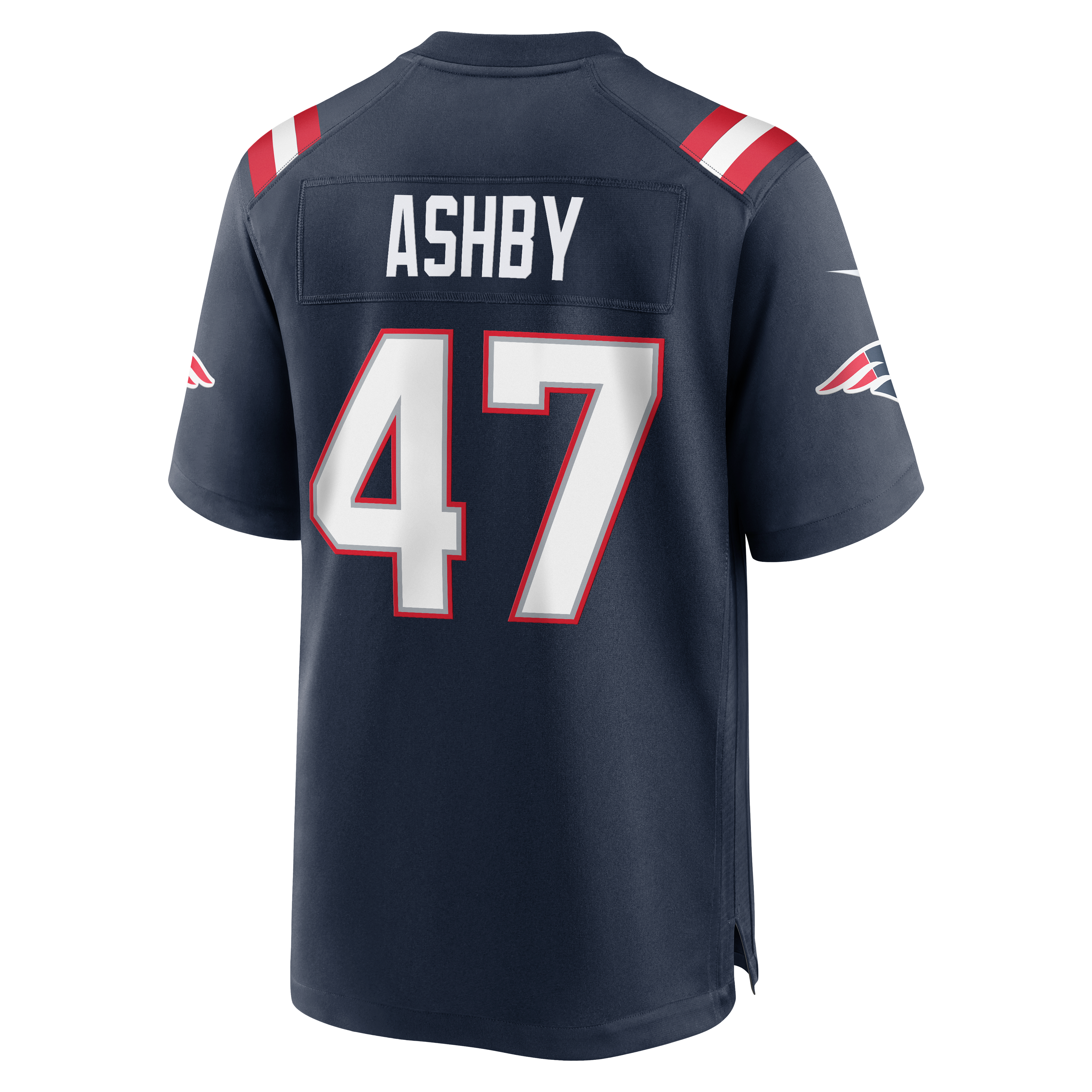 Julian Ashby New England Patriots Team Game Jersey - Navy - Image 4