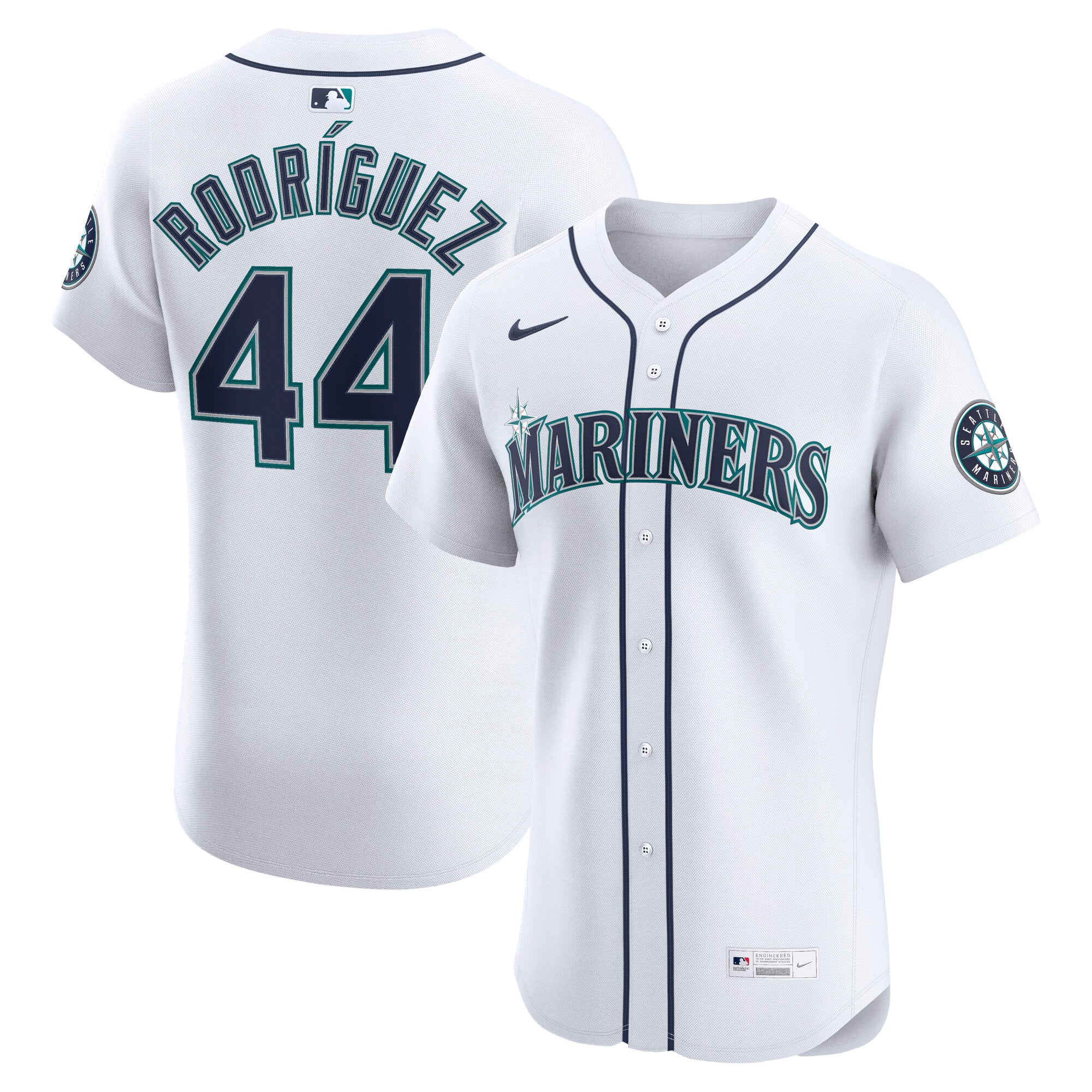 Julio Rodríguez Seattle Mariners Home Elite Jersey - White