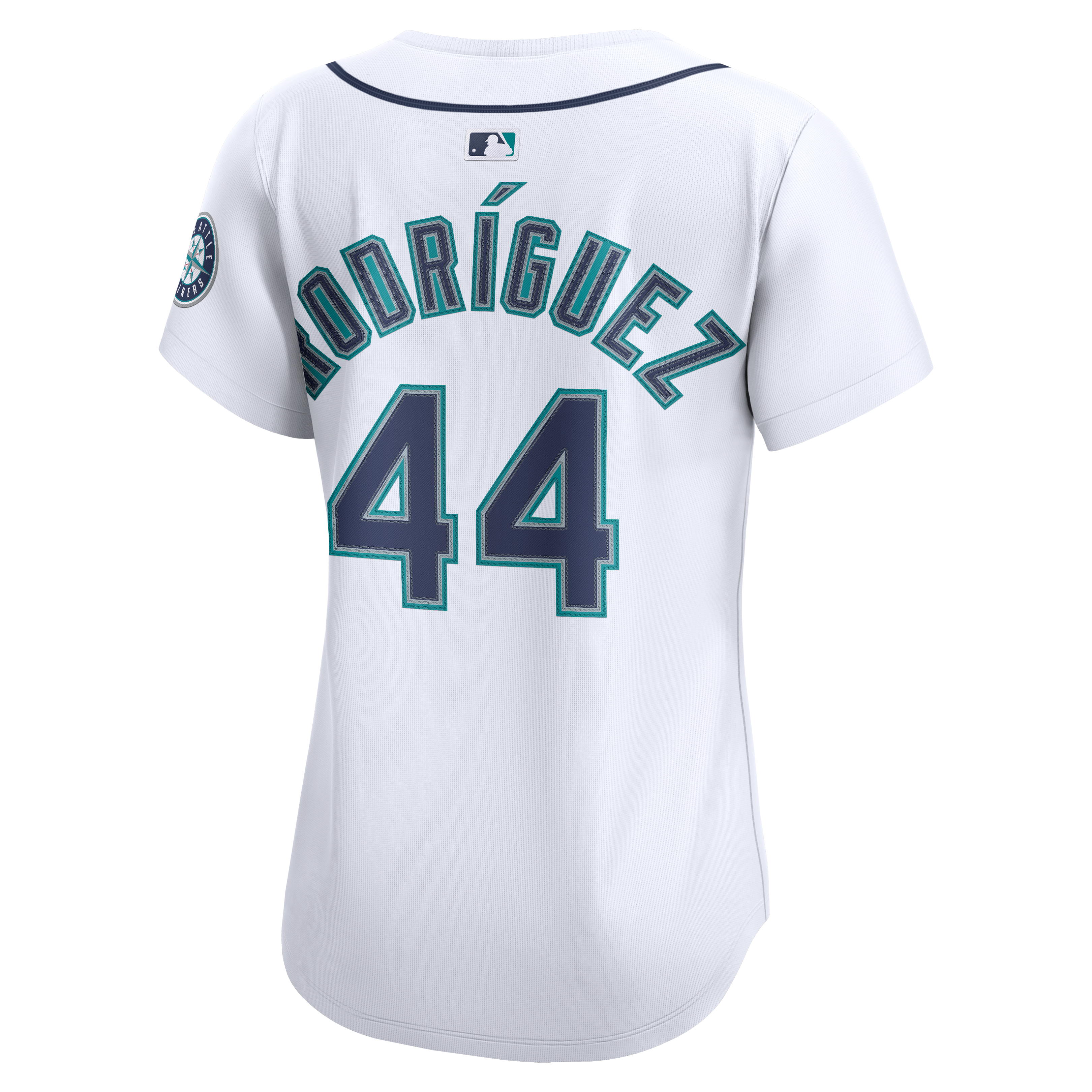 Julio Rodríguez Seattle Mariners Women's Home Limited Jersey - White - Image 4