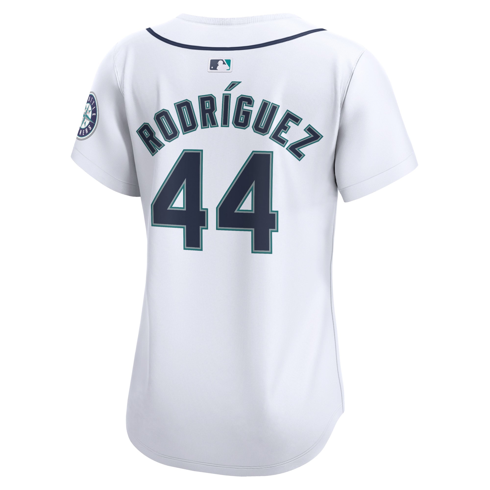 Julio Rodríguez Seattle Mariners Women's Home Limited Player Jersey - White - Image 4