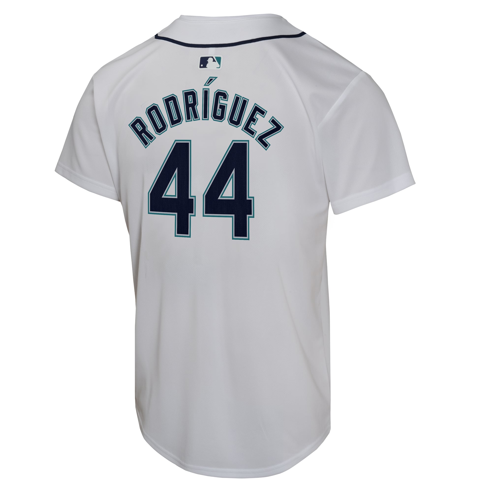 Julio Rodríguez Seattle Mariners Youth Home Game Player Jersey - White - Image 4