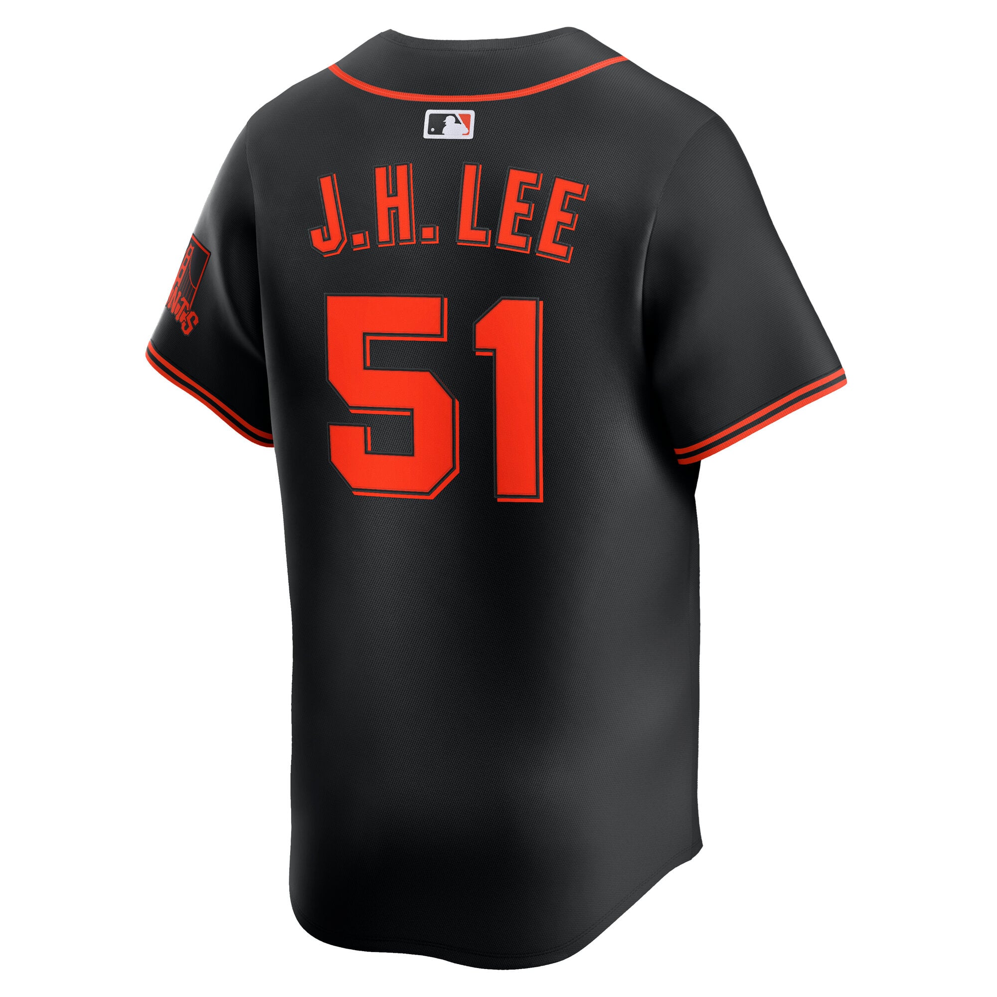 Jung Hoo Lee San Francisco Giants Home Limited Player Jersey - Black - Image 4