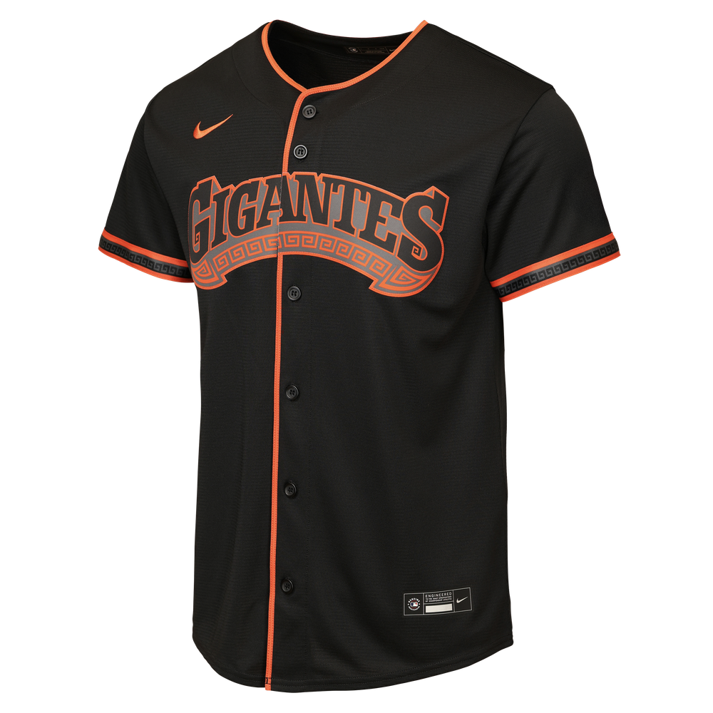 Jung Hoo Lee San Francisco Giants Youth Alternate Jersey - Black - Image 3
