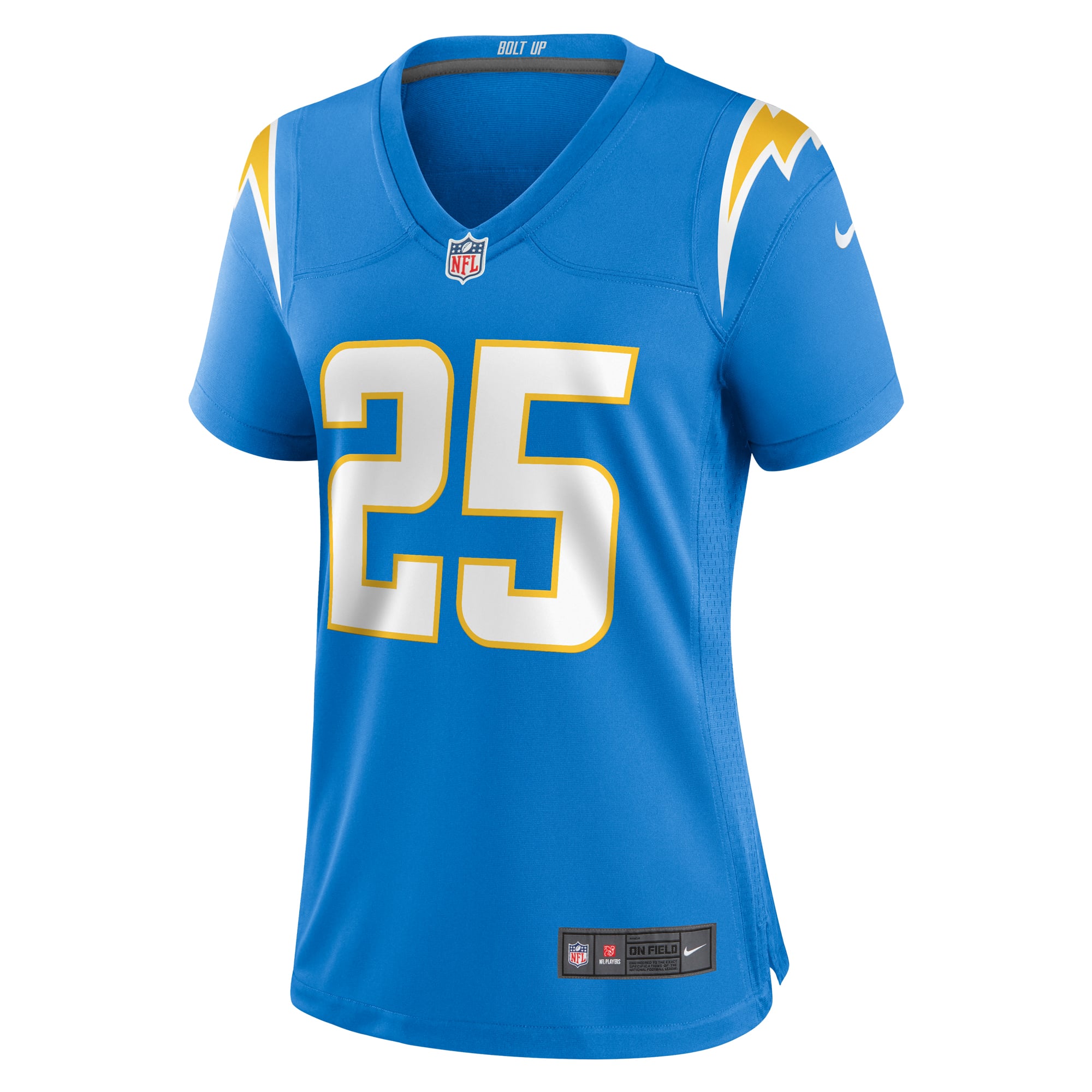 Junior Colson Los Angeles Chargers Women's Game Jersey - Powder Blue - Image 3