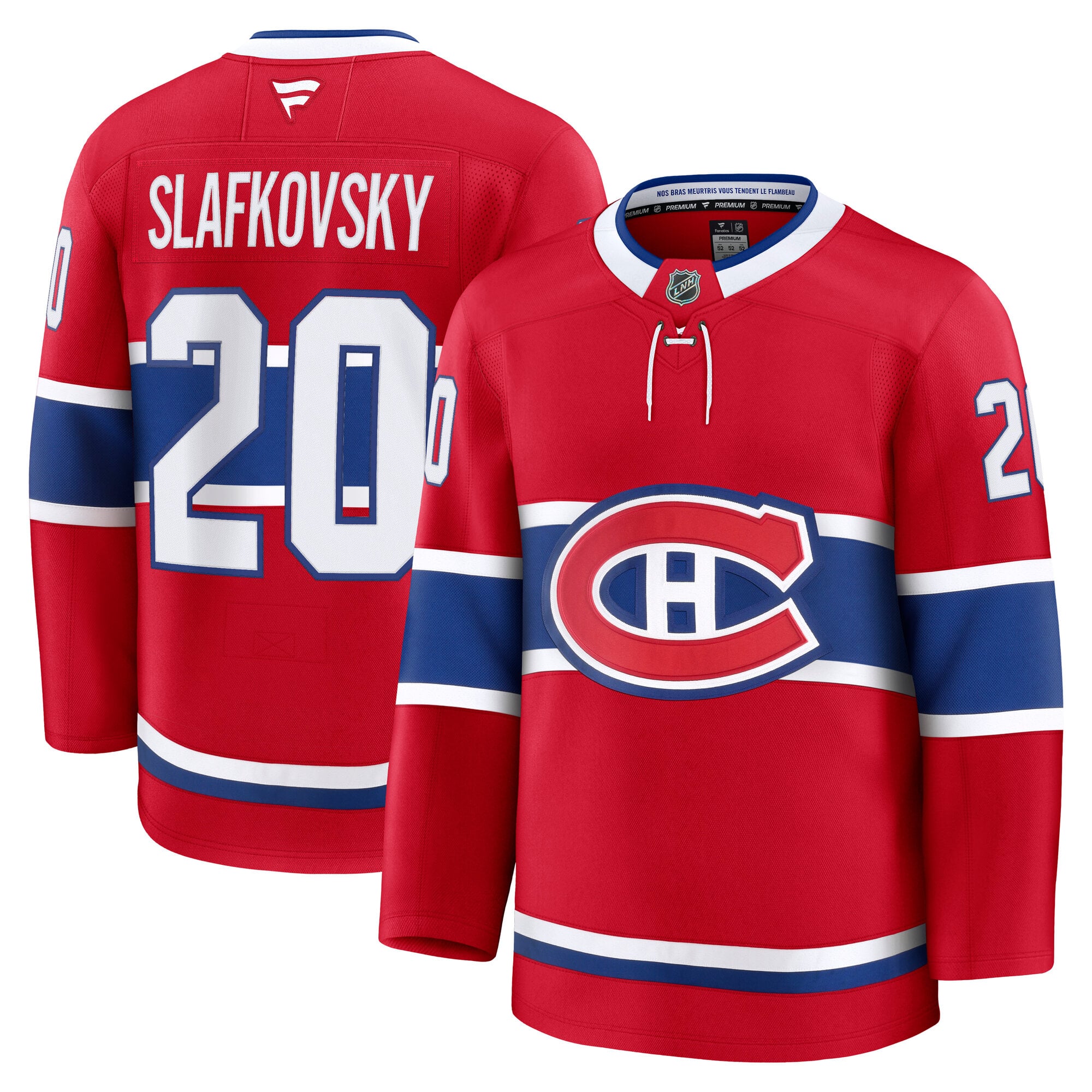 Juraj Slafkovsky Montreal Canadiens Premium Jersey - Red - Image 2