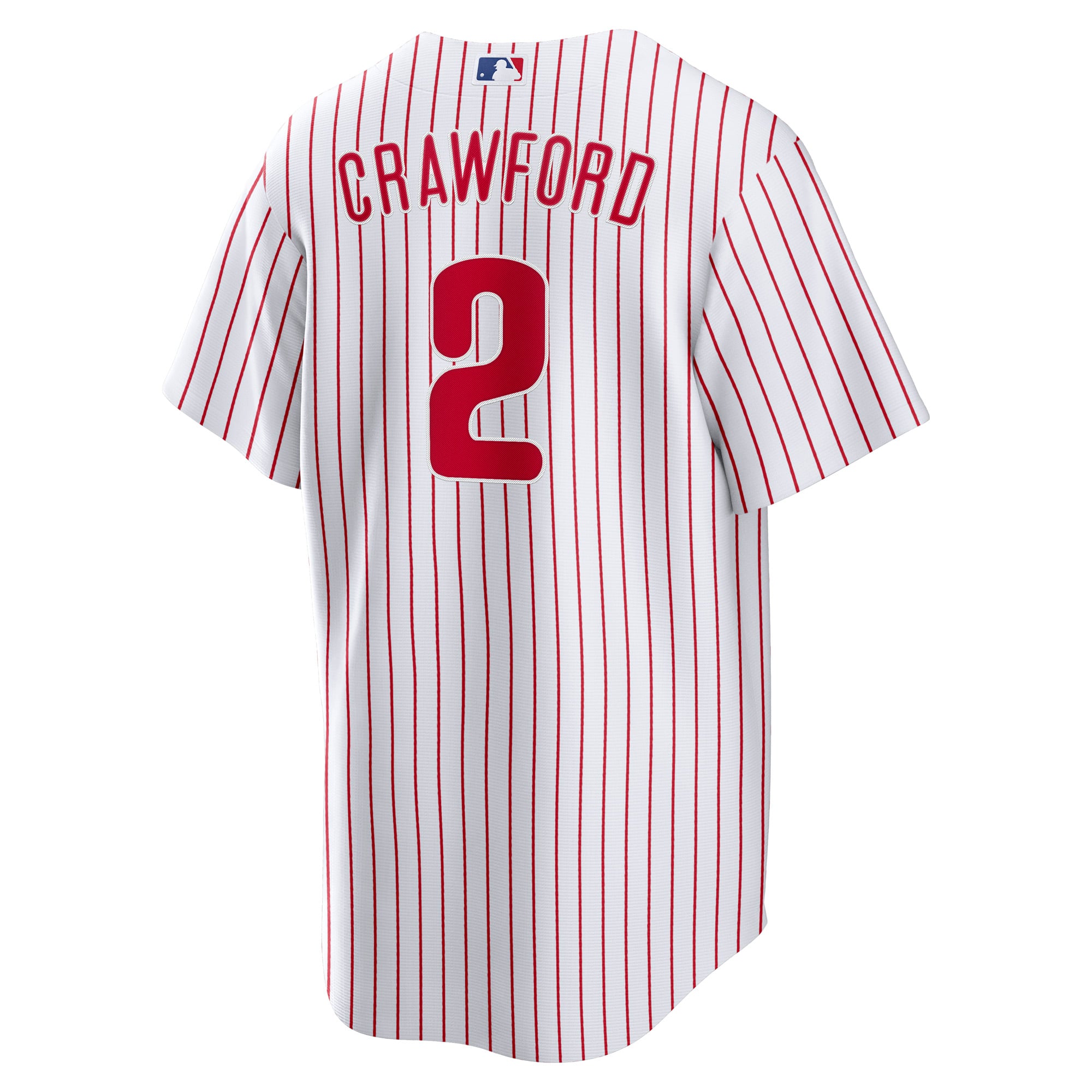 Justin Crawford Philadelphia Phillies Home Jersey - White - Image 4