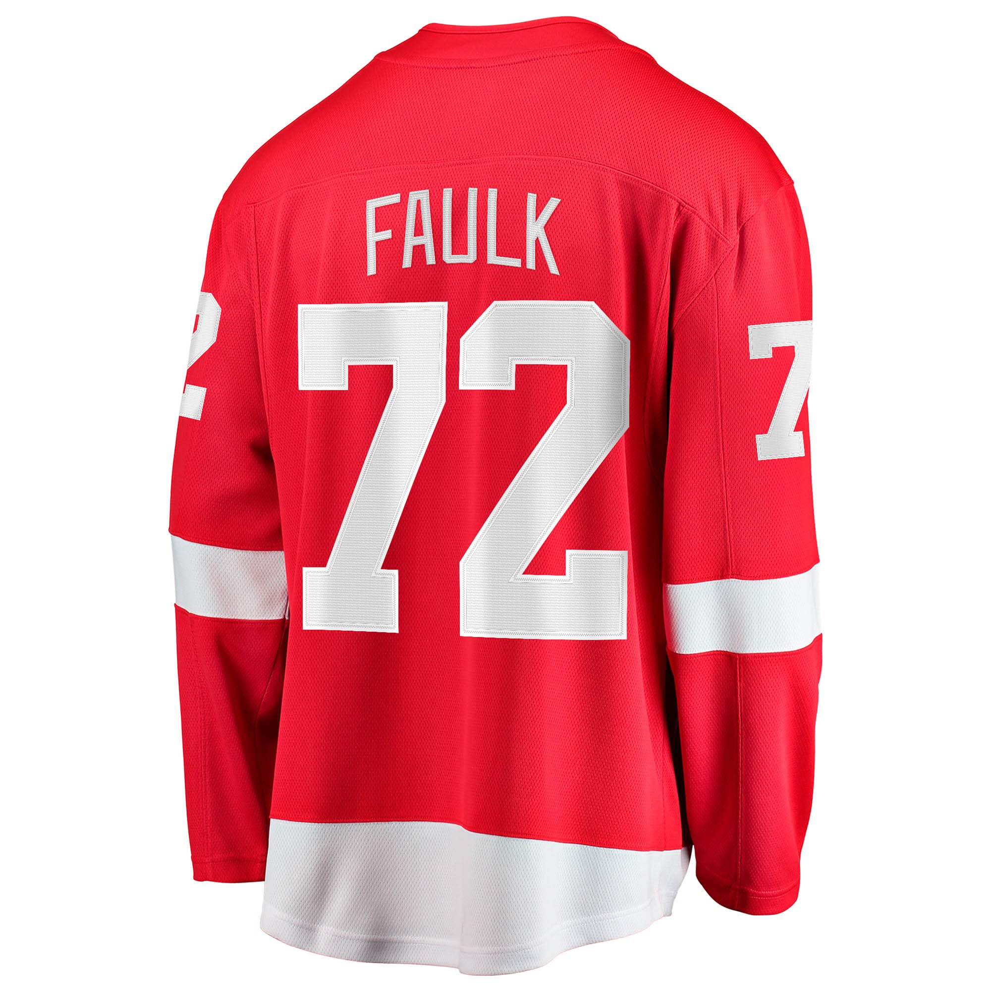 Justin Faulk Detroit Red Wings Home Breakaway Jersey - Red - Image 4