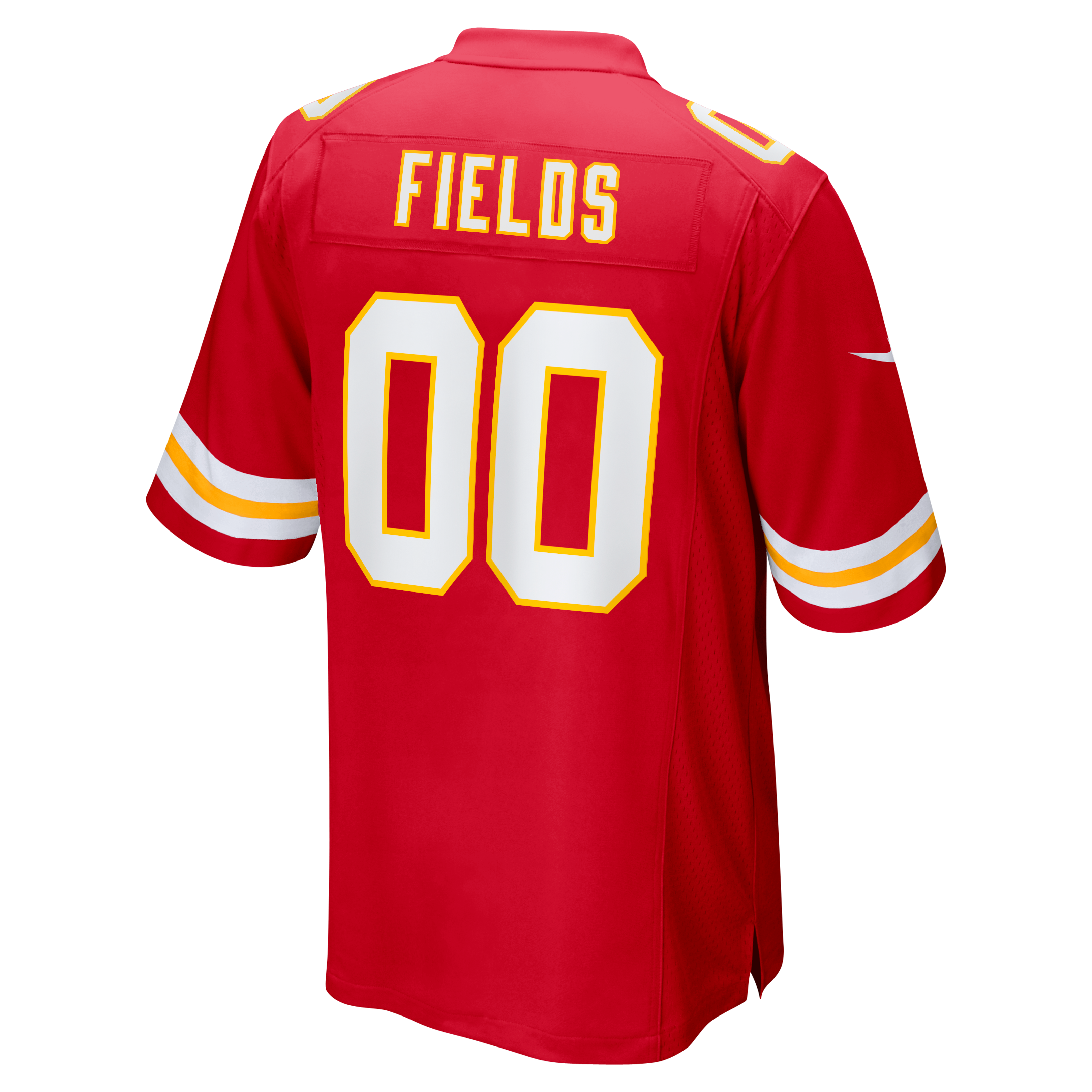 Justin Fields Kansas City Chiefs Game Jersey - Red - Image 4
