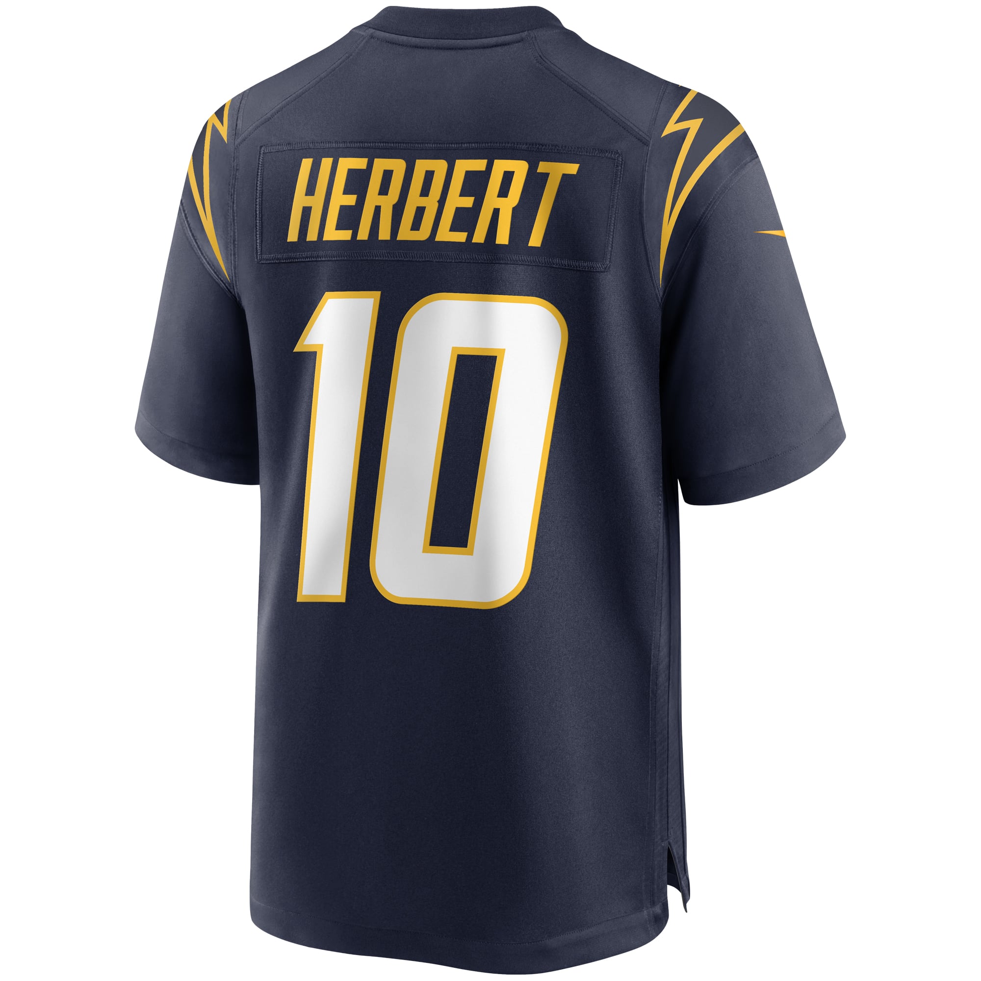 Justin Herbert Los Angeles Chargers Alternate Game Jersey - Navy - Image 4