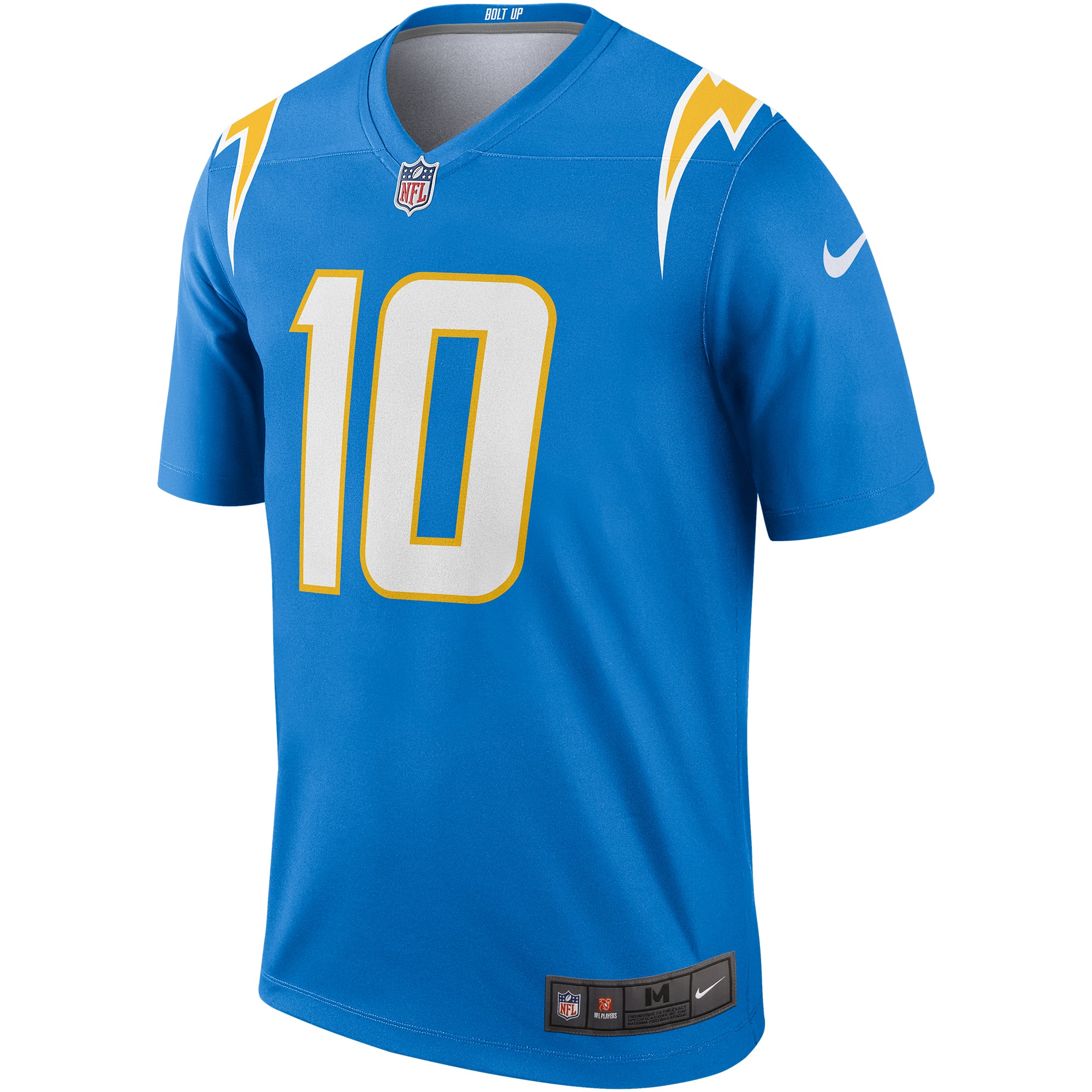 Justin Herbert Los Angeles Chargers Legend Player Performance Top - Powder Blue - Image 3