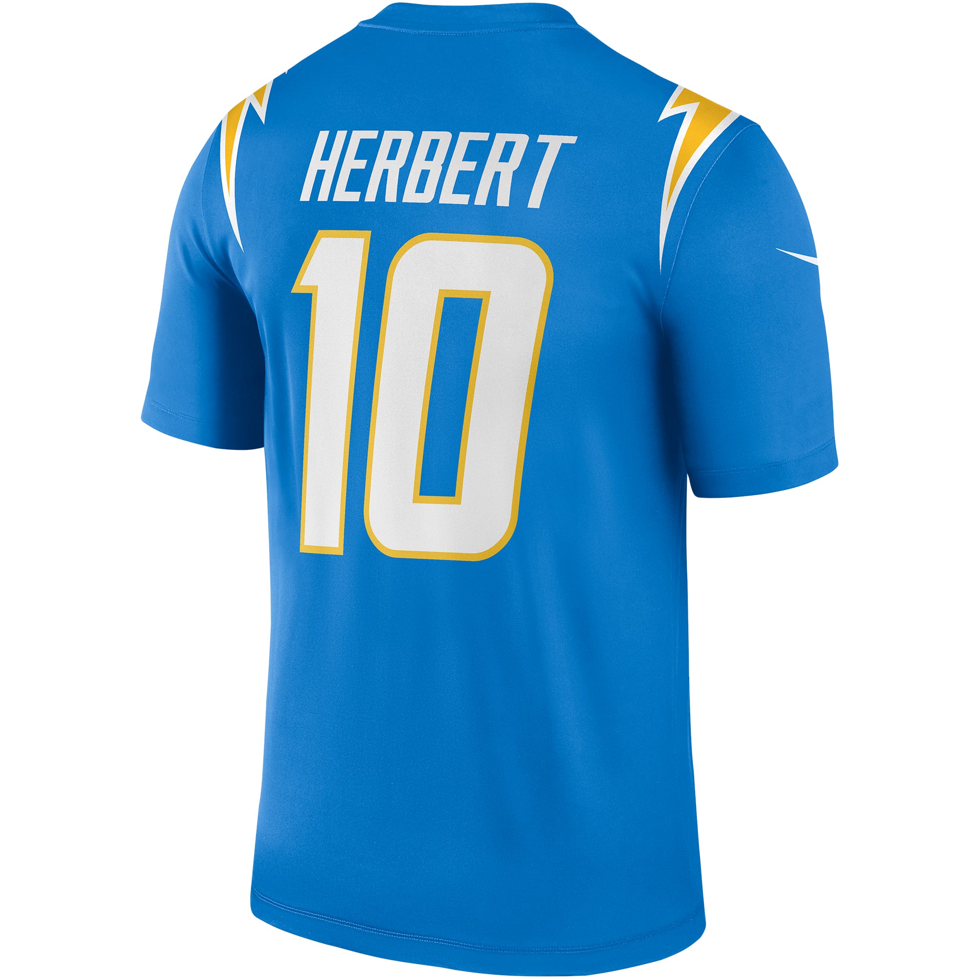 Justin Herbert Los Angeles Chargers Legend Player Performance Top - Powder Blue - Image 4