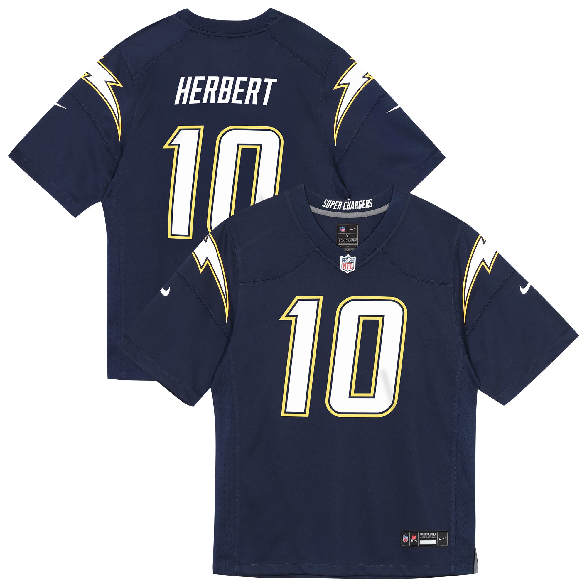 Justin Herbert Los Angeles Chargers Preschool Alternate Game Jersey - Navy