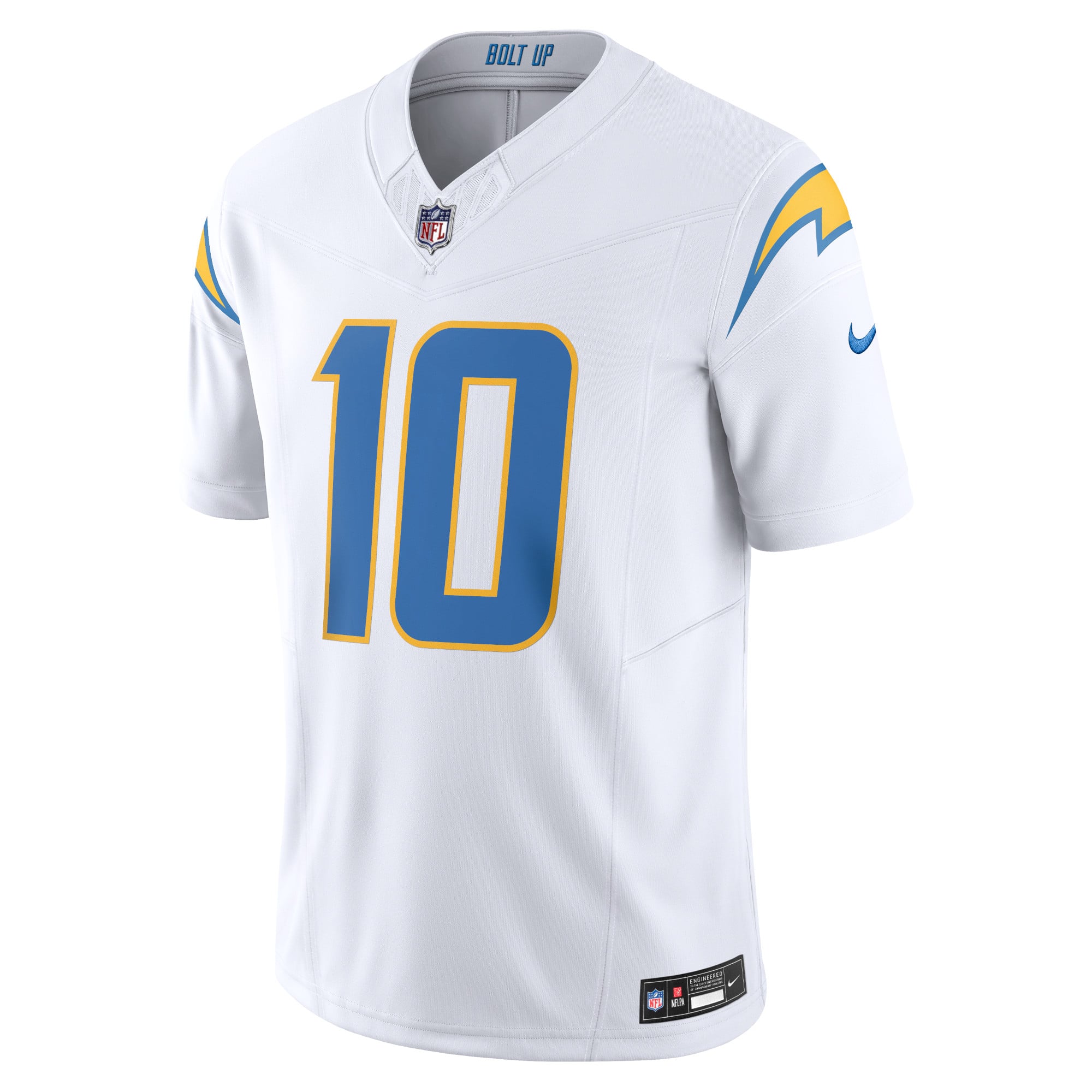 Justin Herbert Los Angeles Chargers Vapor F.U.S.E. Limited Jersey - White - Image 3