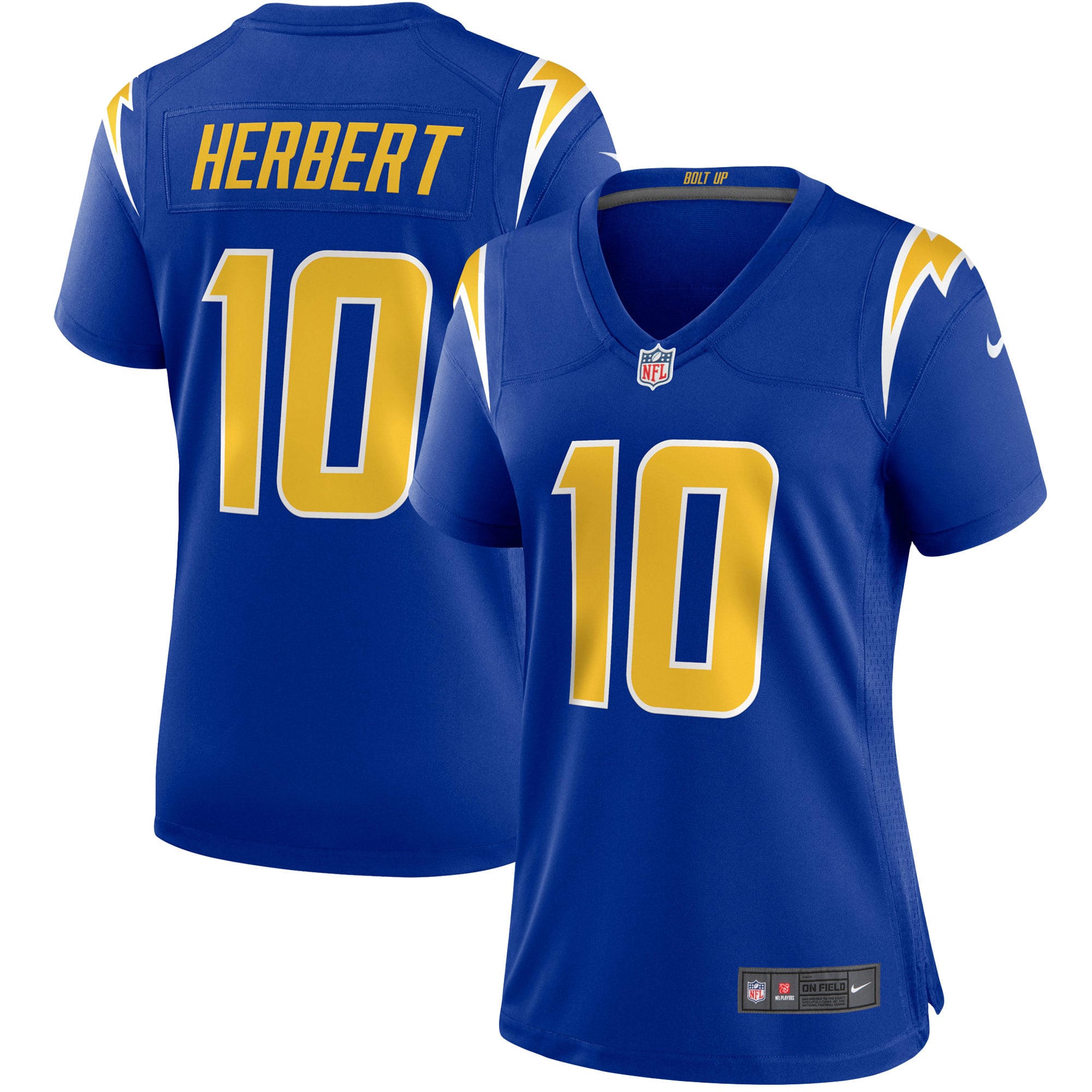 Justin Herbert Los Angeles Chargers Women's Alternate Game Jersey - Royal - Image 2