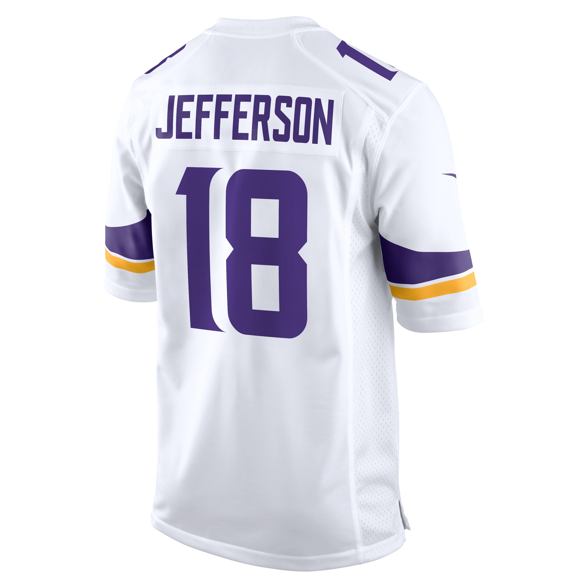 Justin Jefferson Minnesota Vikings Player Game Jersey - White - Image 4