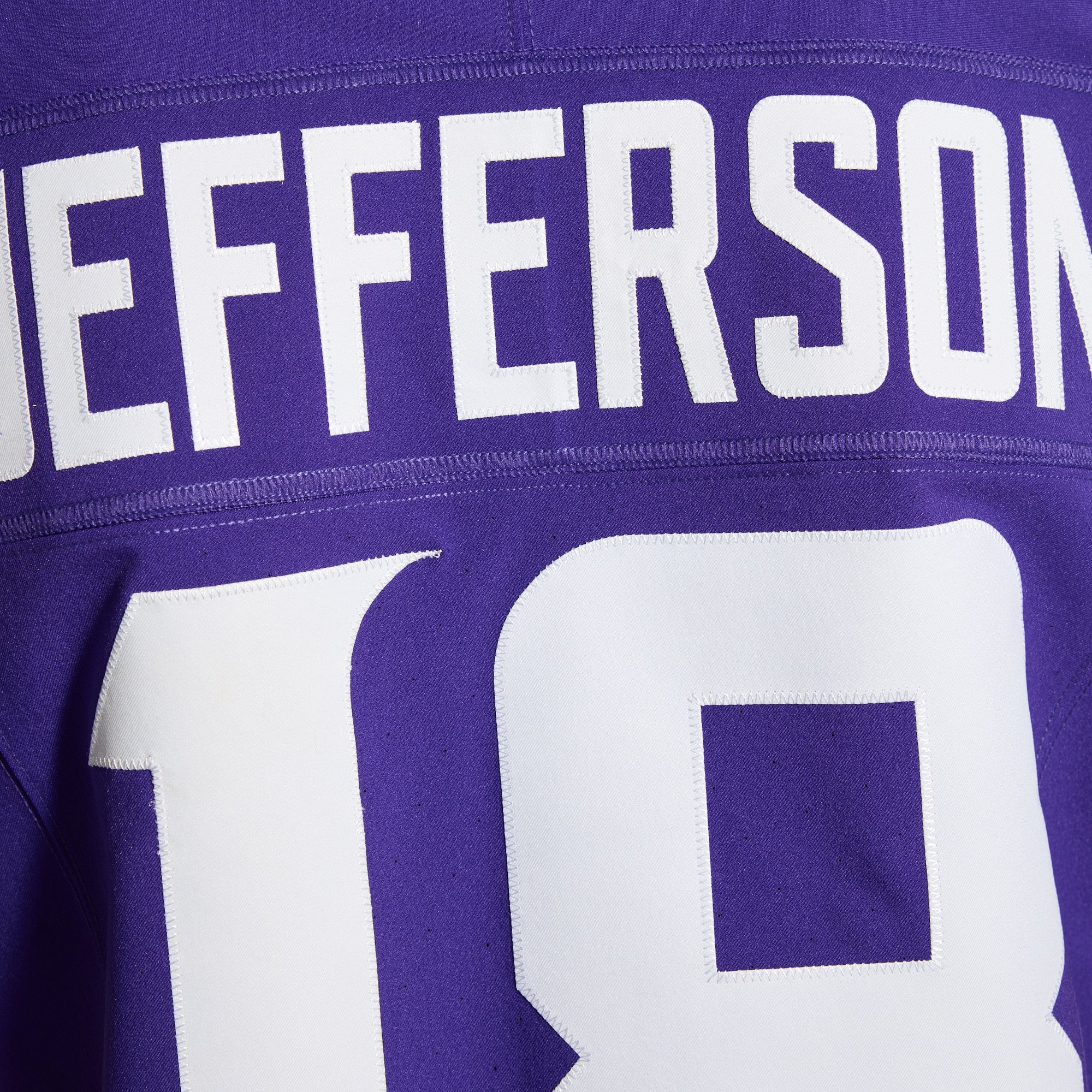 Justin Jefferson Minnesota Vikings Team Vapor F.U.S.E. Elite Jersey - Purple - Image 13