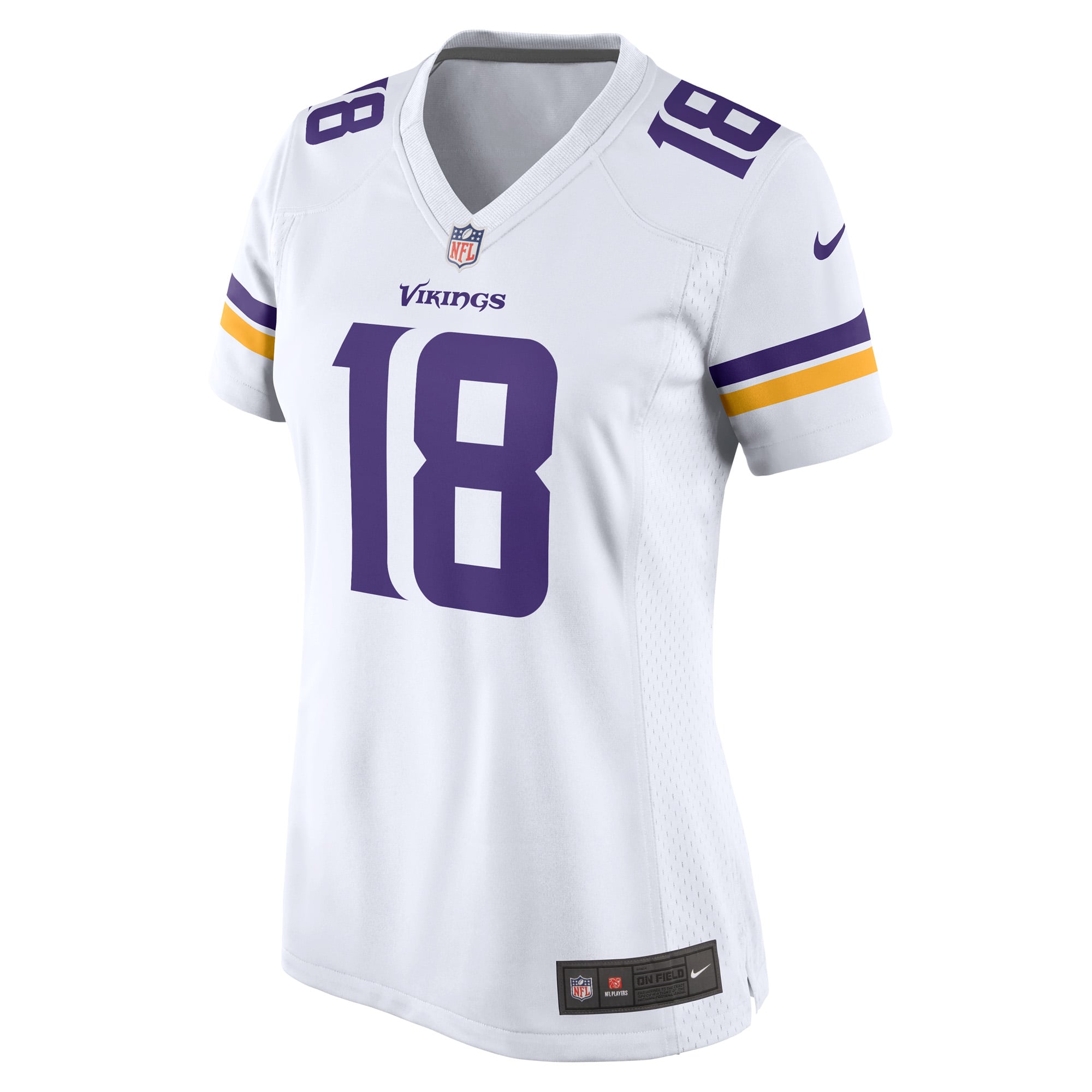 Justin Jefferson Minnesota Vikings Women's Game Player Jersey - White - Image 3