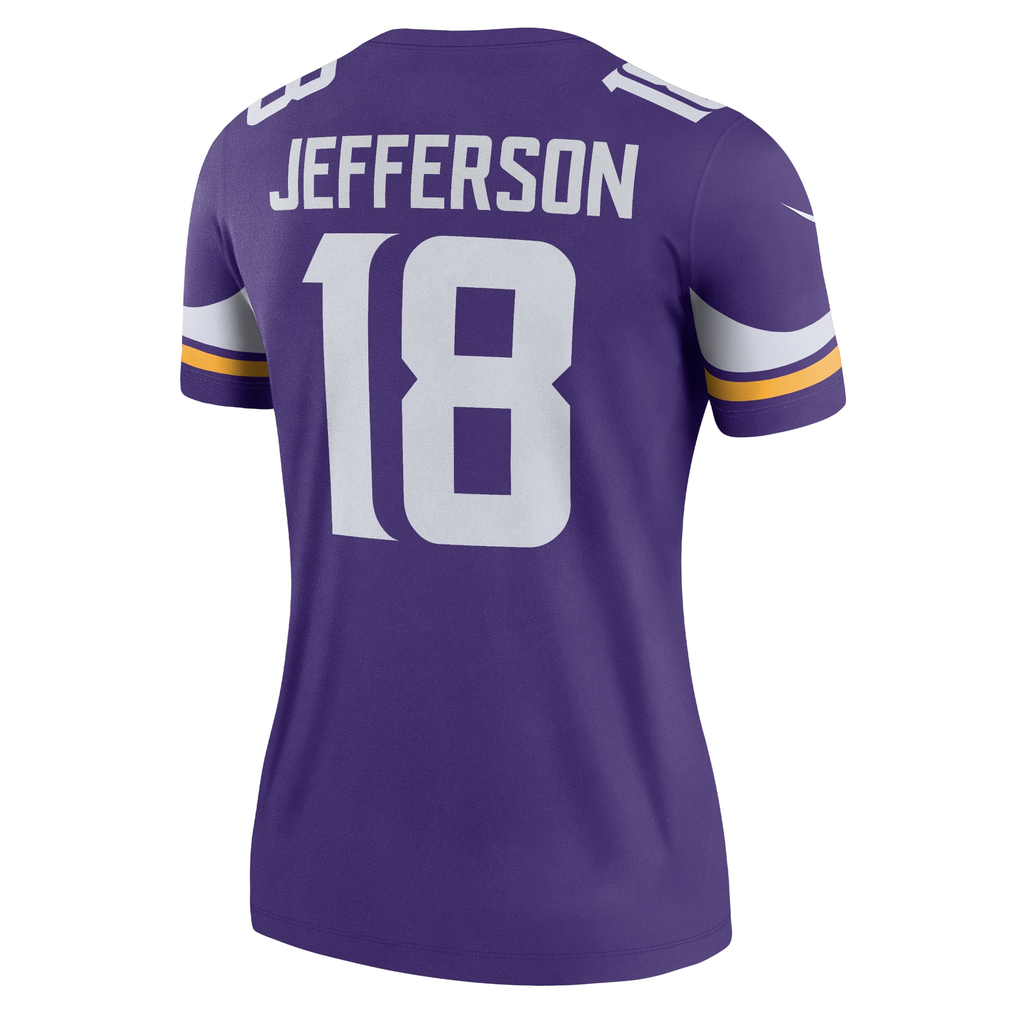Justin Jefferson Minnesota Vikings Women's Legend Player Performance Top - Purple - Image 4