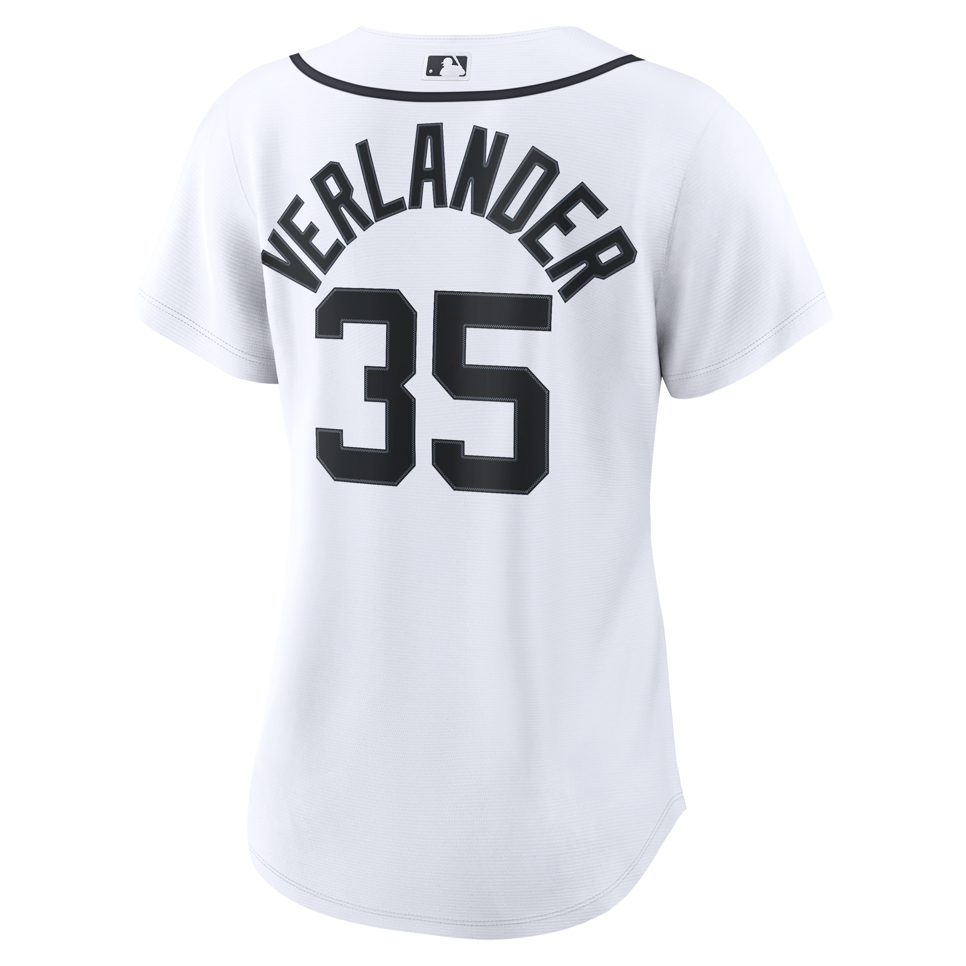 Justin Verlander Detroit Tigers Women's Home Jersey - White - Image 4