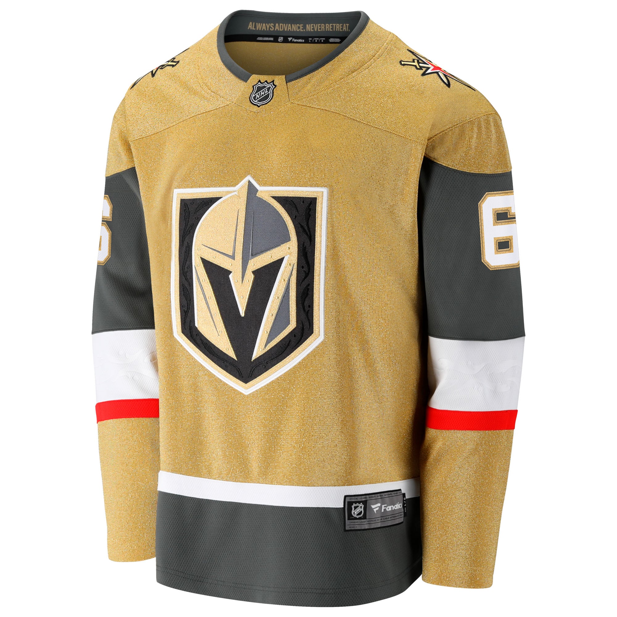 Kaedan Korczak Vegas Golden Knights Home Breakaway Jersey - Gold - Image 3