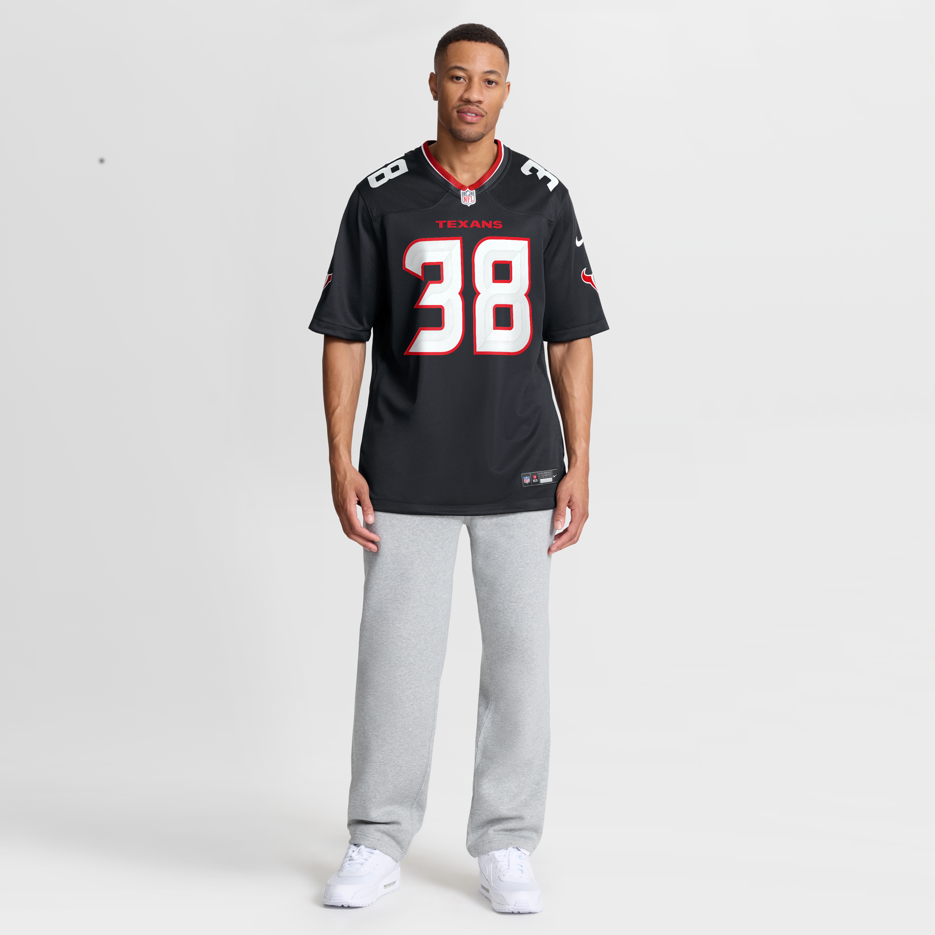 Kai Kroeger Houston Texans Team Game Jersey - Navy - Image 5