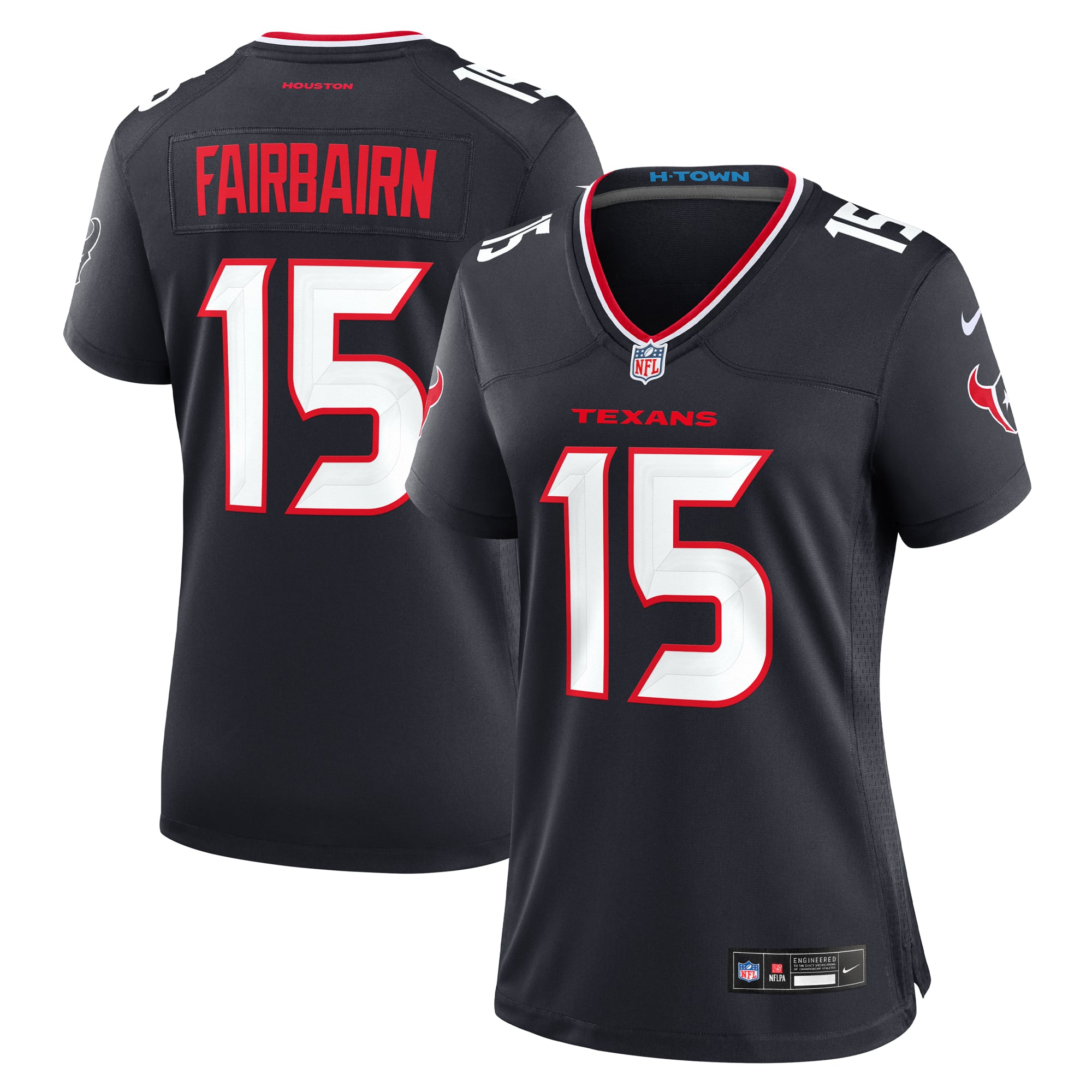 Ka'imi Fairbairn Houston Texans Women's Team Game Jersey - Navy - Image 2